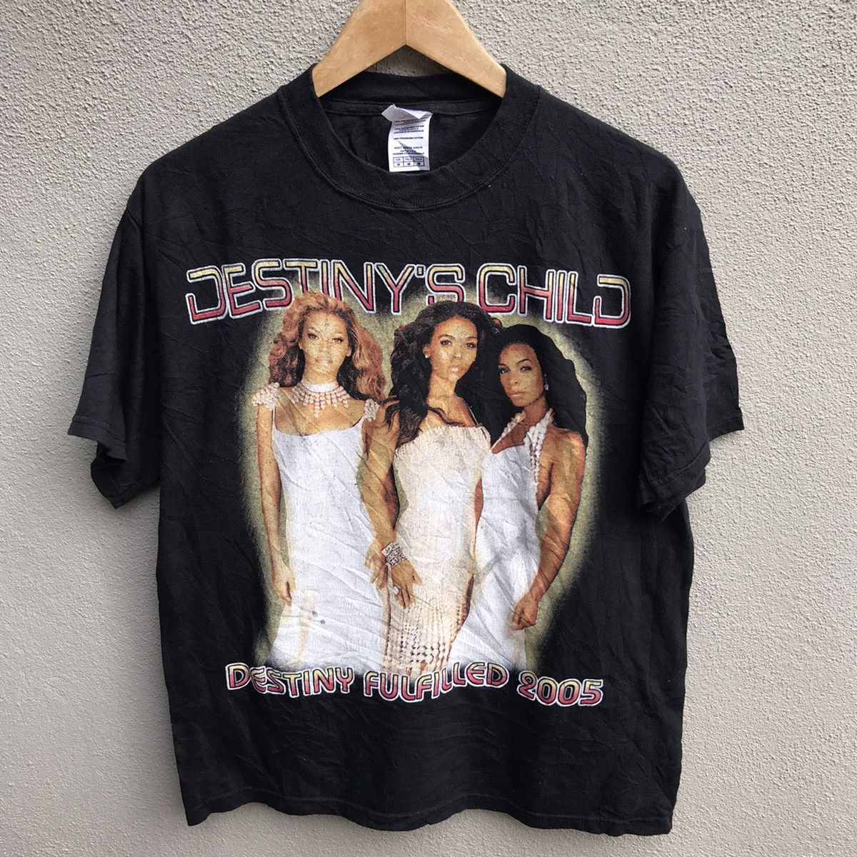 Vintage DESTINY CHILDS rap tee tour rnb