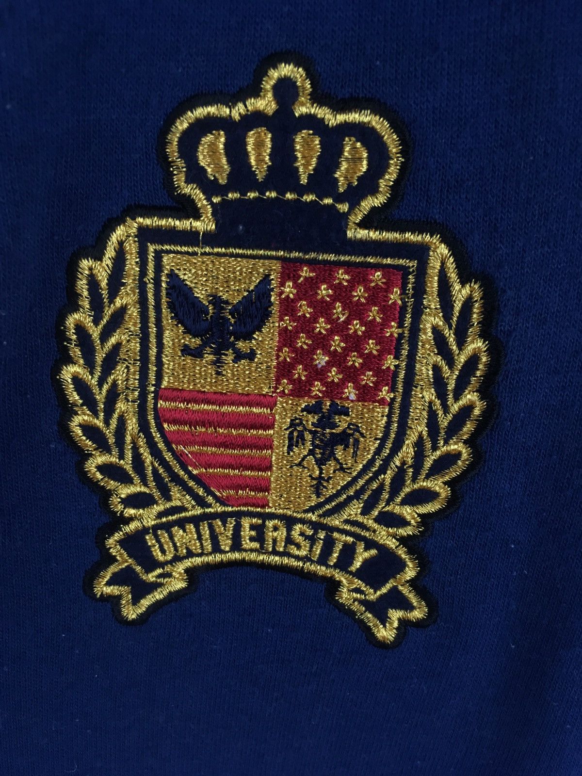 Other Vintage University Blue Colour Small Size Cardigan Size US S / EU 44-46 / 1 - 2 Thumbnail