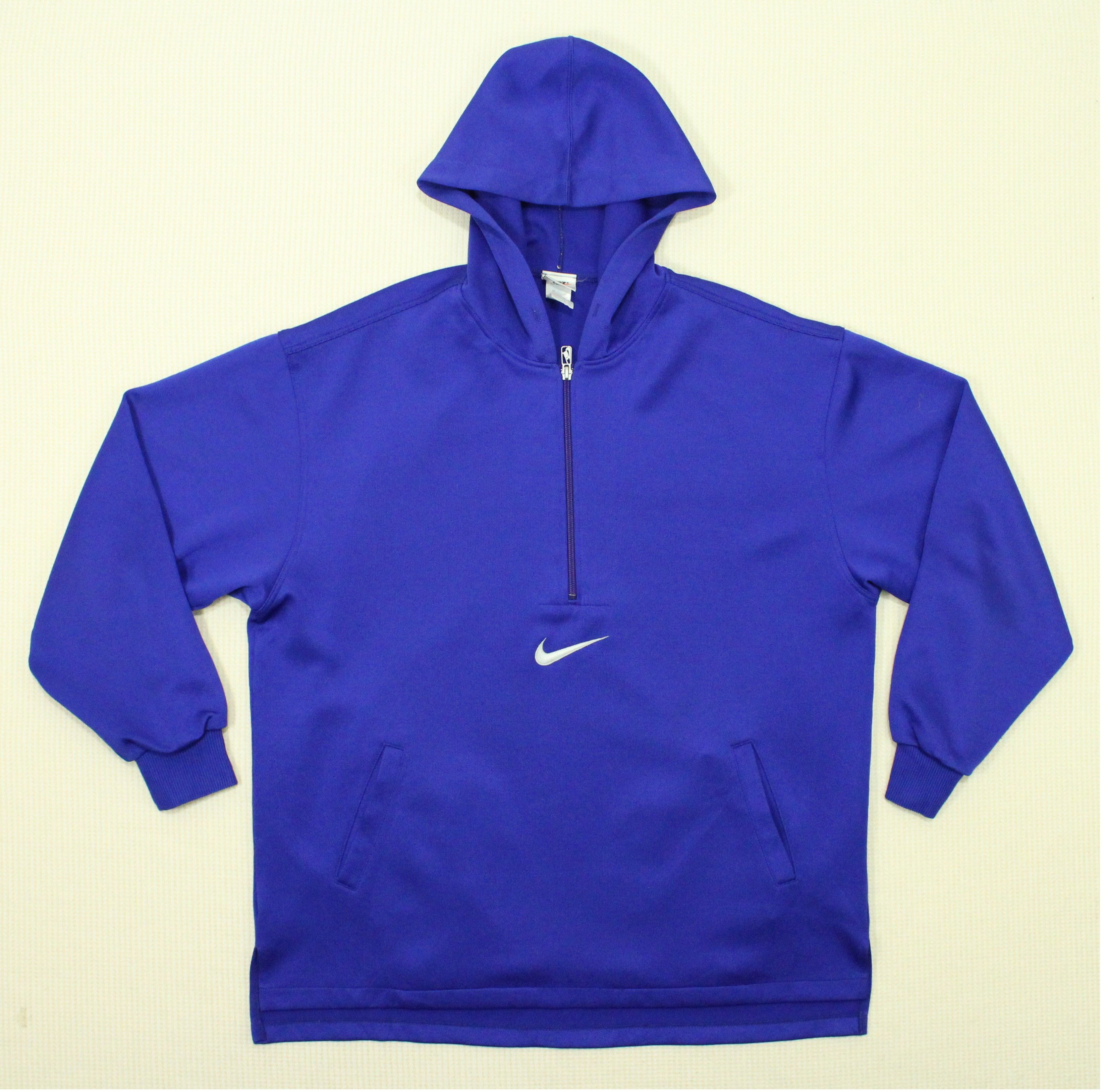 Nike × Nike ACG × Vintage Vintage NIKE Pullover Anorak Track Hooded Center Swoosh Size US L / EU 52-54 / 3 - 1 Thumbnail