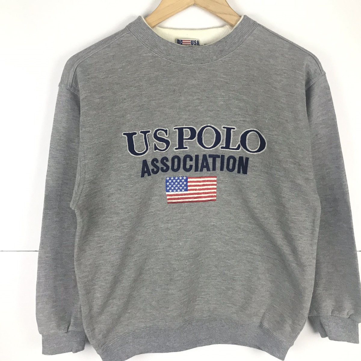 U.S. Polo Assn. Vintage U.S Polo Assn. Grey Colour XSmall Size Sweatshirt Size US XS / EU 42 / 0 - 2 Thumbnail