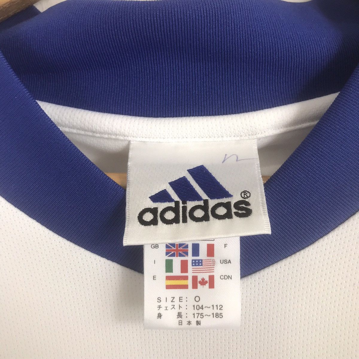 Adidas × Vintage Vintage Adidas Komaki Staff Large Size White Colour Jersey Size US L / EU 52-54 / 3 - 4 Thumbnail