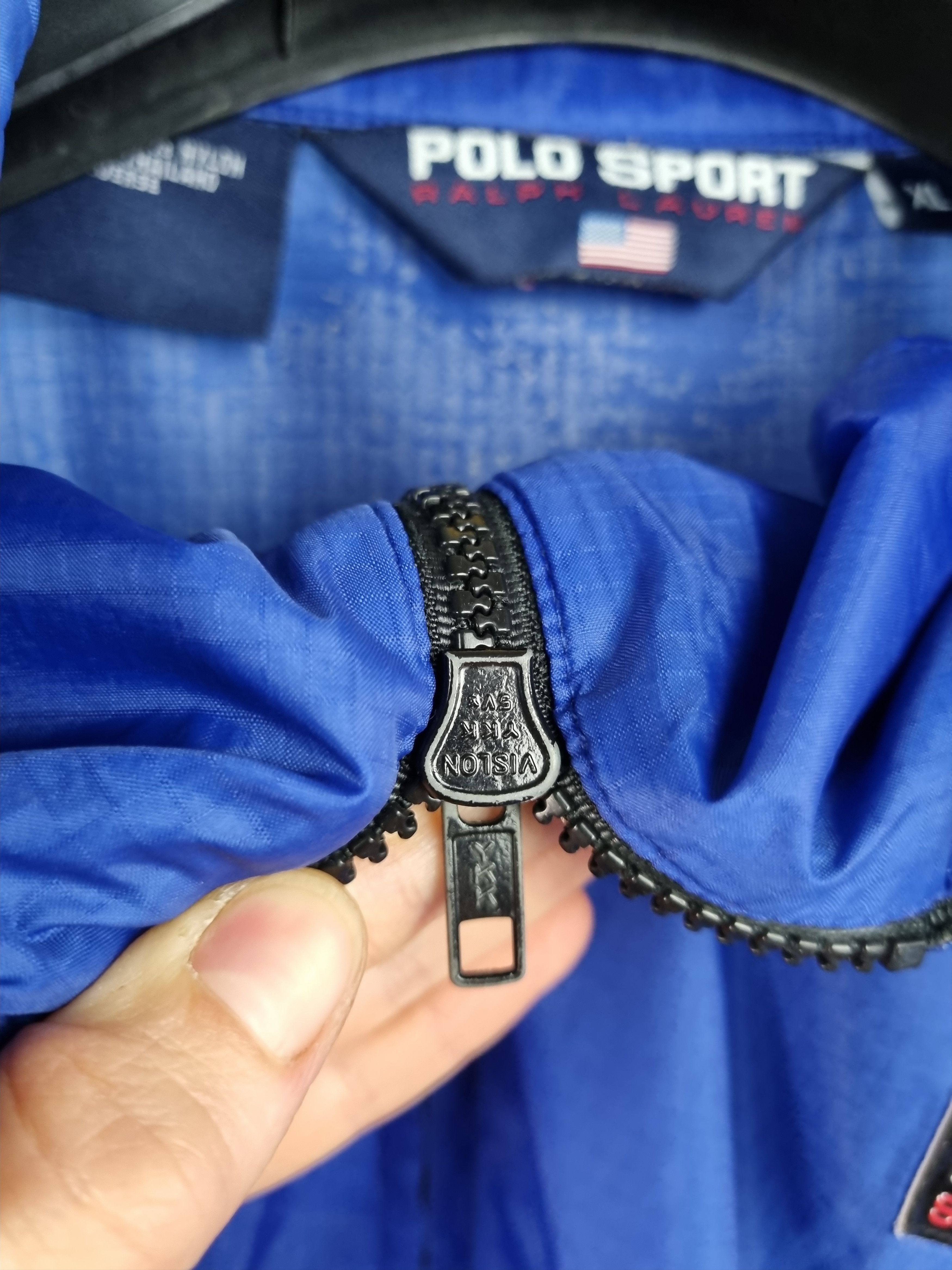 Polo Ralph Lauren × Ralph Lauren 90s Polo Ralph Lauren Yachting Lighy Fabrics Nylon Jacket Size US XL / EU 56 / 4 - 11 Thumbnail
