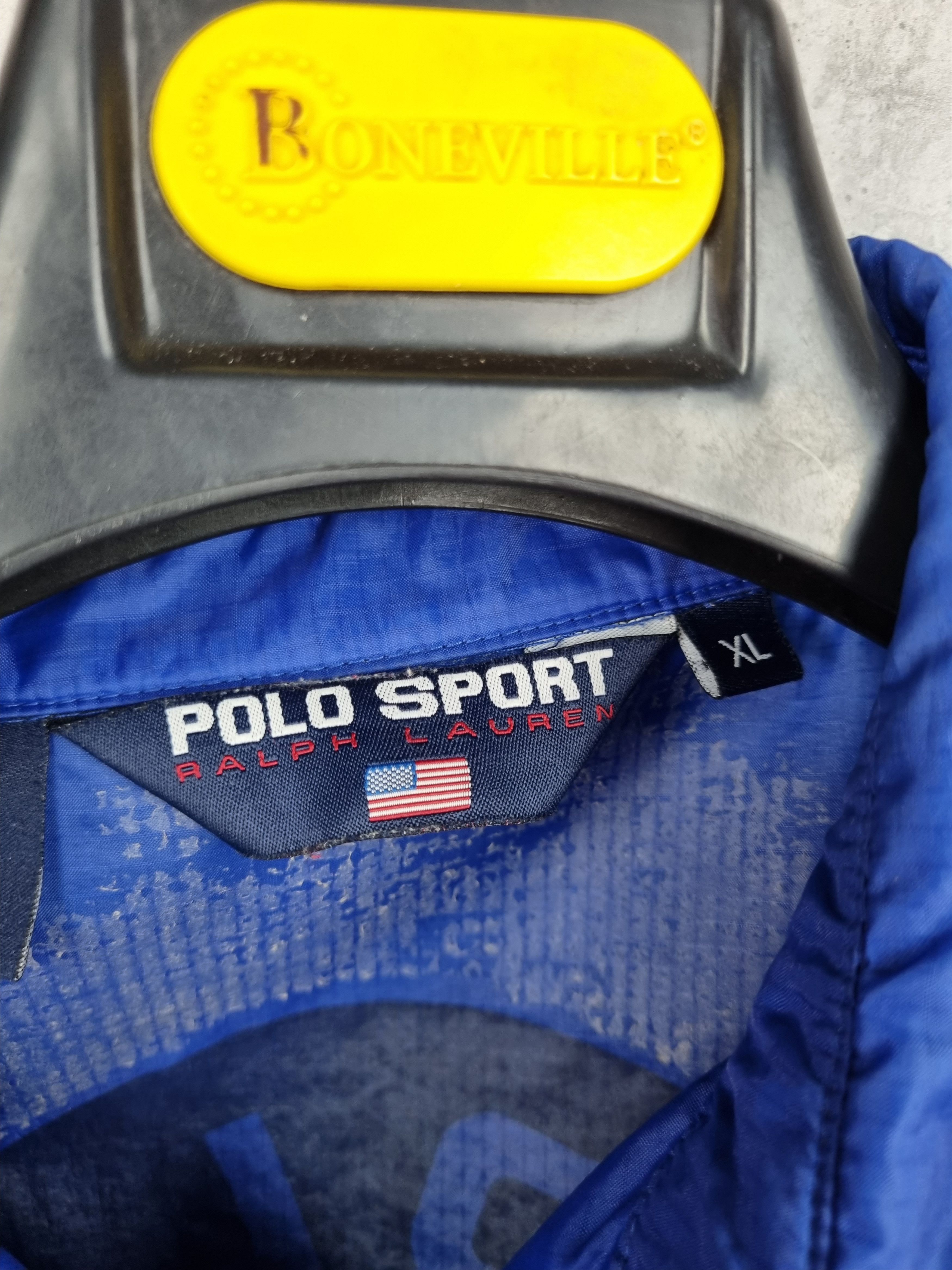 Polo Ralph Lauren × Ralph Lauren 90s Polo Ralph Lauren Yachting Lighy Fabrics Nylon Jacket Size US XL / EU 56 / 4 - 9 Thumbnail