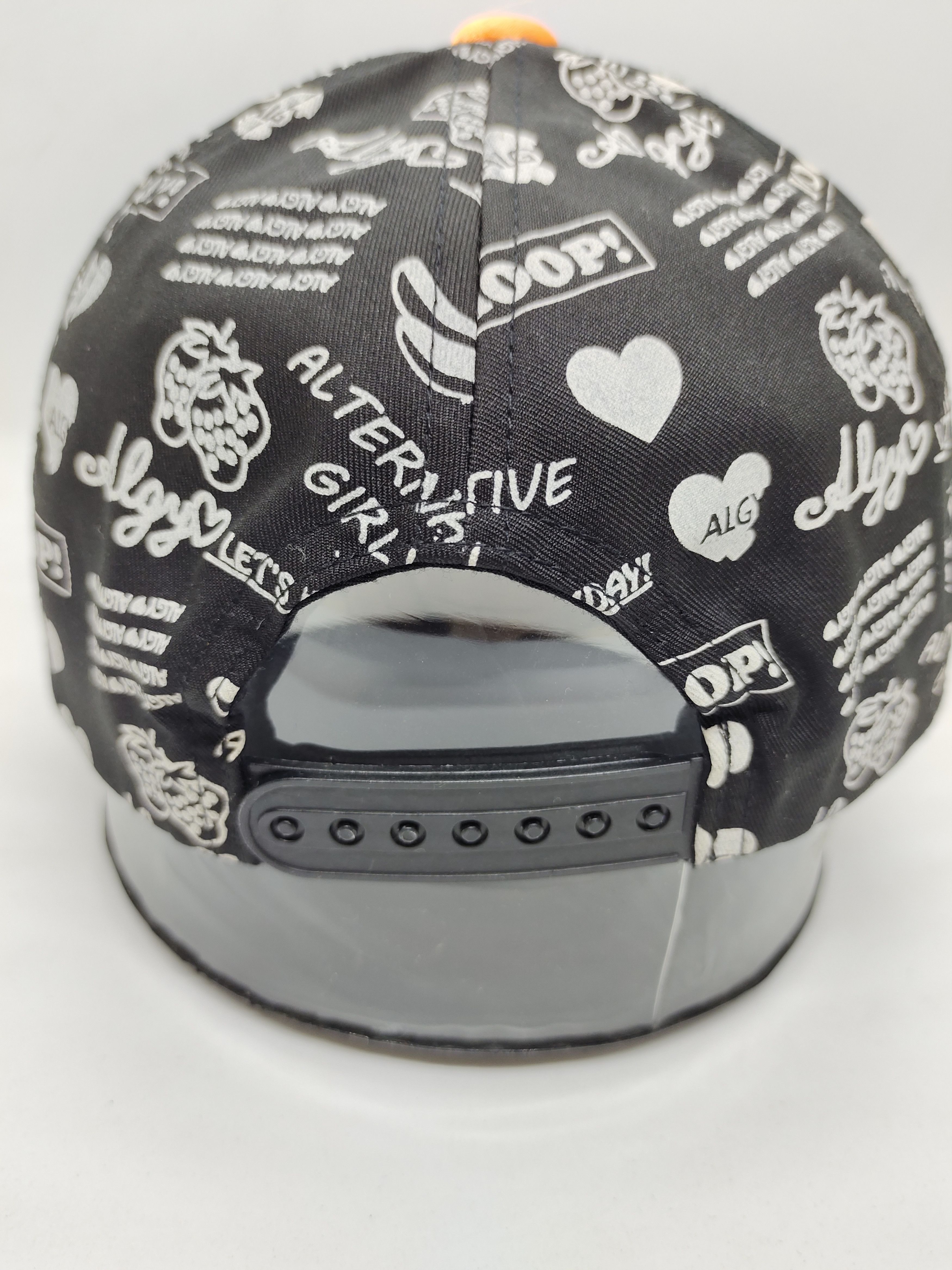 Japanese Brand Vintage Algy Japan Fullprint Cap Hat Snapback Size ONE SIZE - 6 Thumbnail