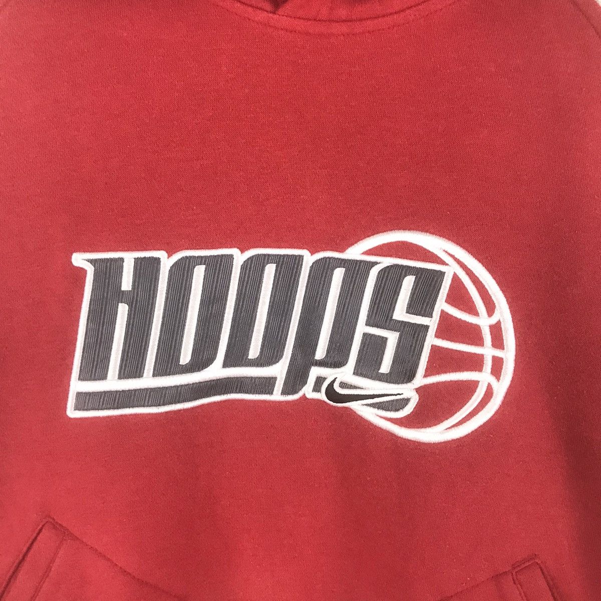 Nike Vintage Nike Hoodie Medium Size Red Colour Sweatshirt Size US M / EU 48-50 / 2 - 2 Thumbnail