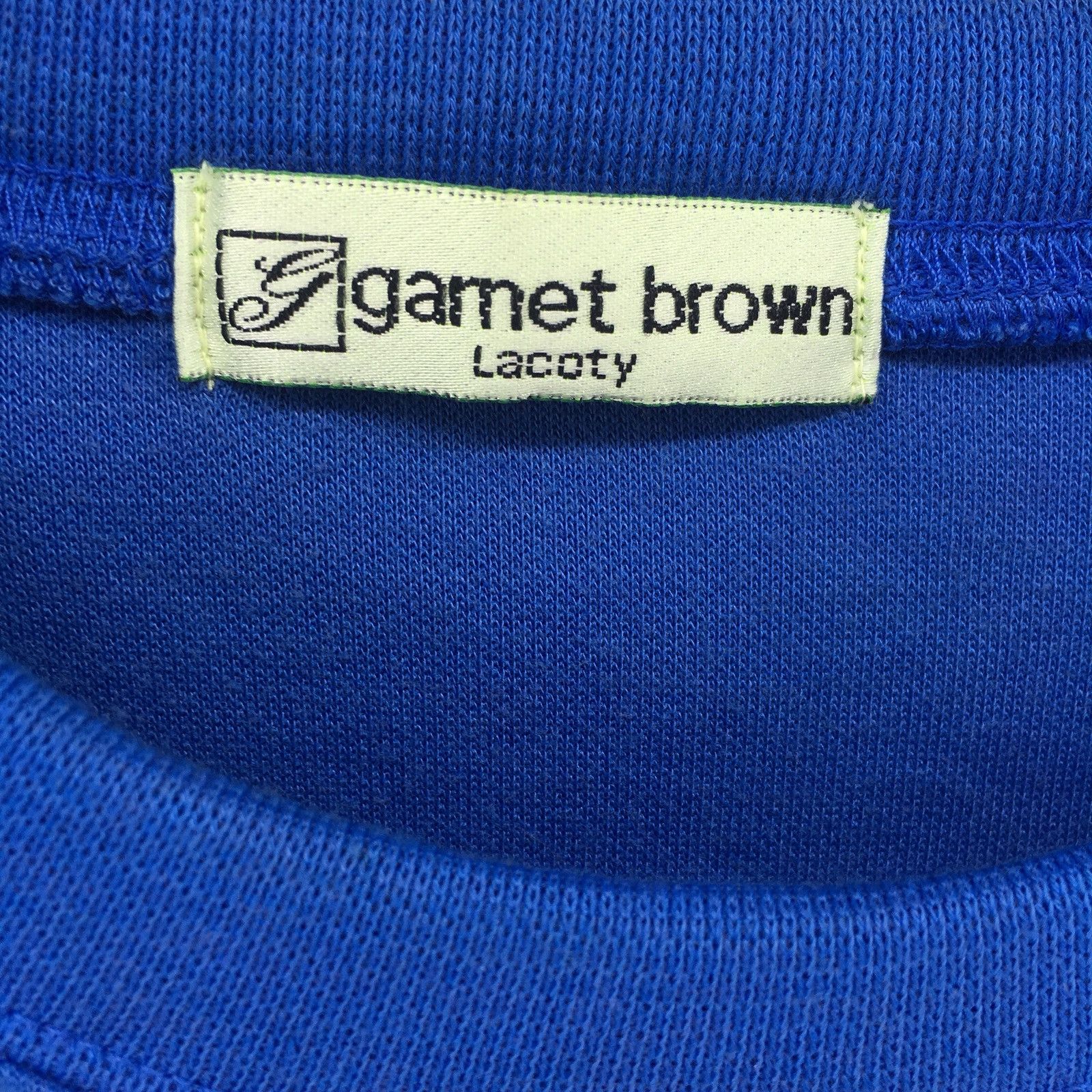 Vintage Garnet Brown Flower Garden Lavitsef Rewolf Sweatshirt Size US M / EU 48-50 / 2 - 3 Thumbnail