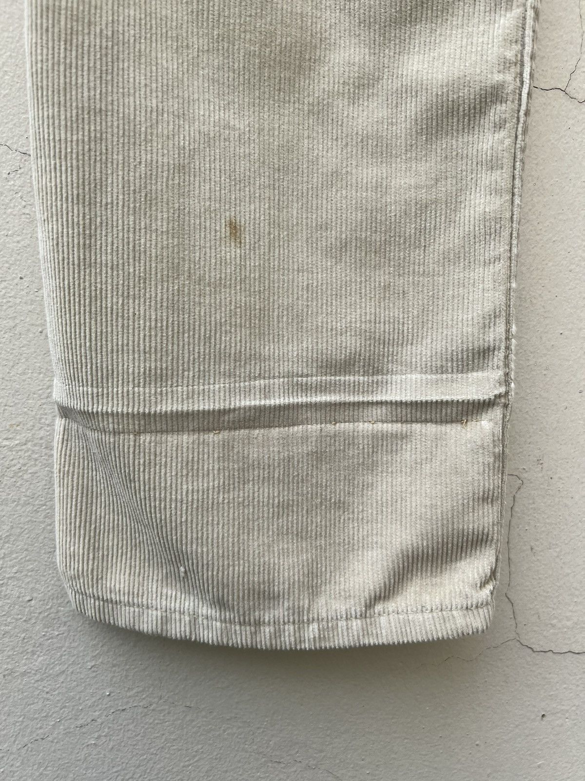 Levi's Vintage Clothing VTG 1999 LVC Levi’s Big E White Tab Corduroy Cream Jeans Size US 28 / EU 44 - 18 Thumbnail