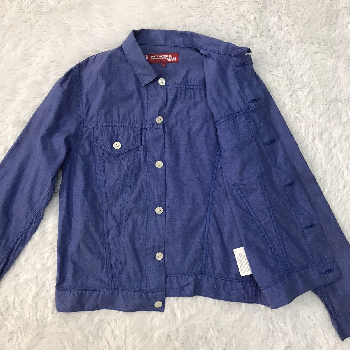 AD2004 JUNYA WATANABE シアーラメカットソー archive AD2004 JUNYA