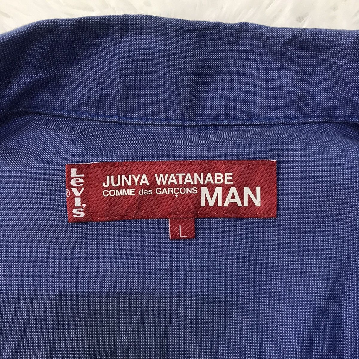 Comme des Garcons Vtg AD2001 Junya Watanabe CDG Man Thin Jacket Shirt Size US L / EU 52-54 / 3 - 3 Thumbnail