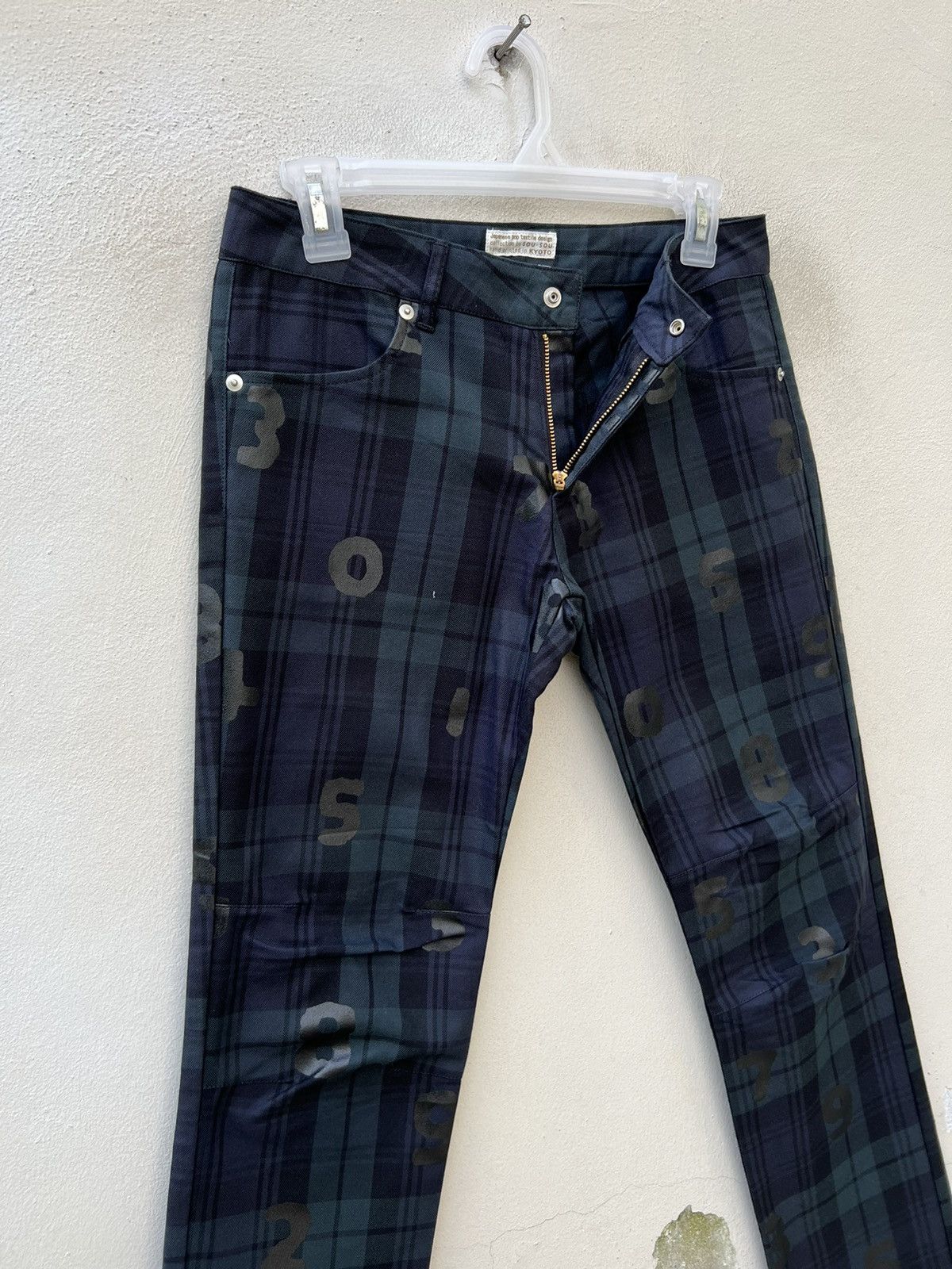 SOU SOU Sou Sou Le Coq Sportif Pop Textile Hand Print Numerical Pant Size US 28 / EU 44 - 9 Thumbnail