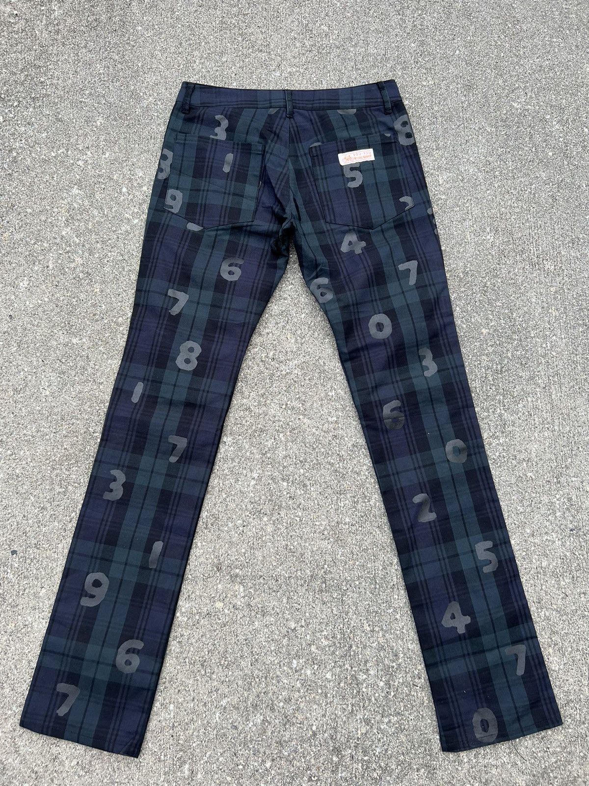 SOU SOU Sou Sou Le Coq Sportif Pop Textile Hand Print Numerical Pant Size US 28 / EU 44 - 5 Thumbnail
