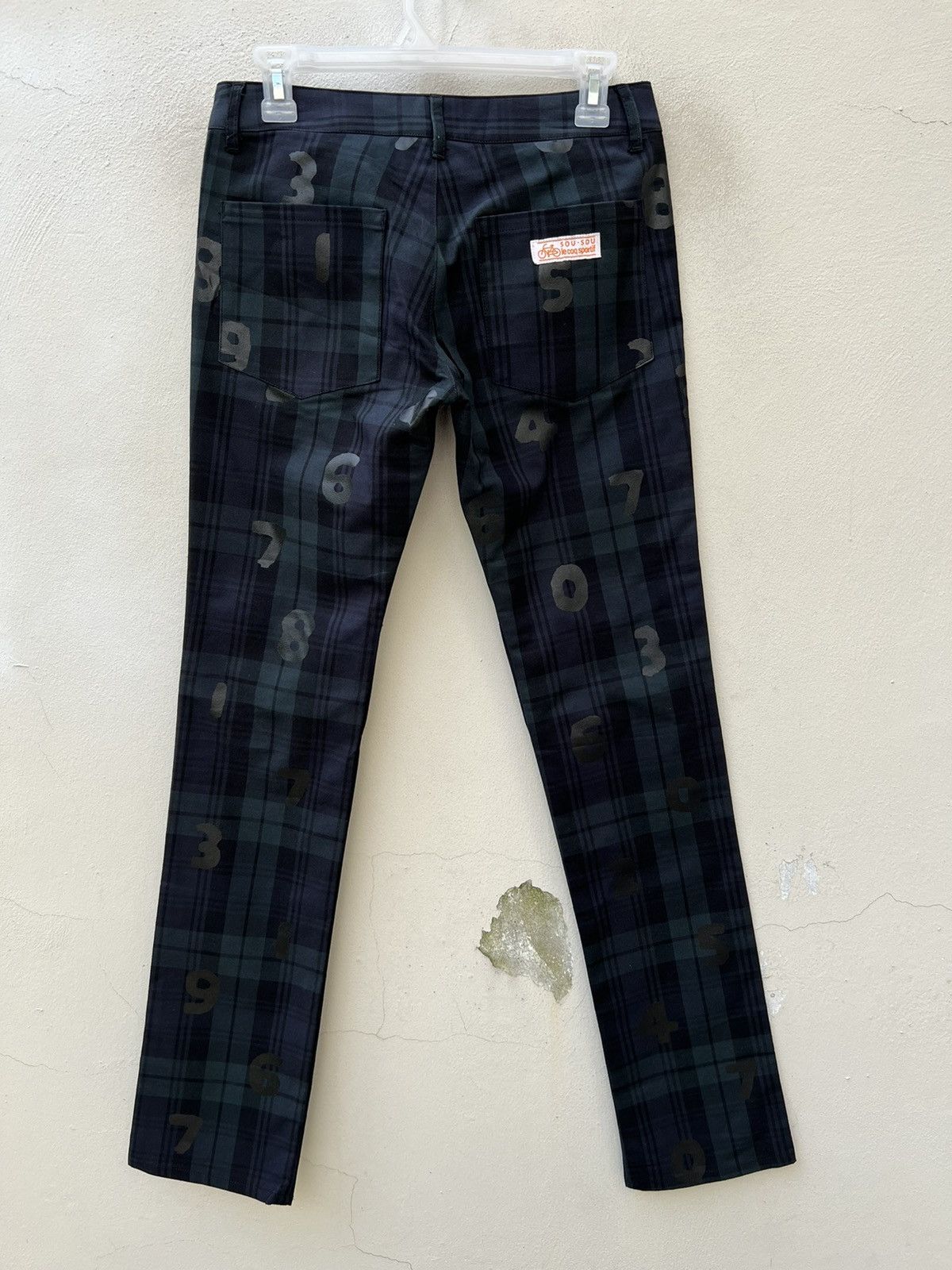 SOU SOU Sou Sou Le Coq Sportif Pop Textile Hand Print Numerical Pant Size US 28 / EU 44 - 14 Thumbnail
