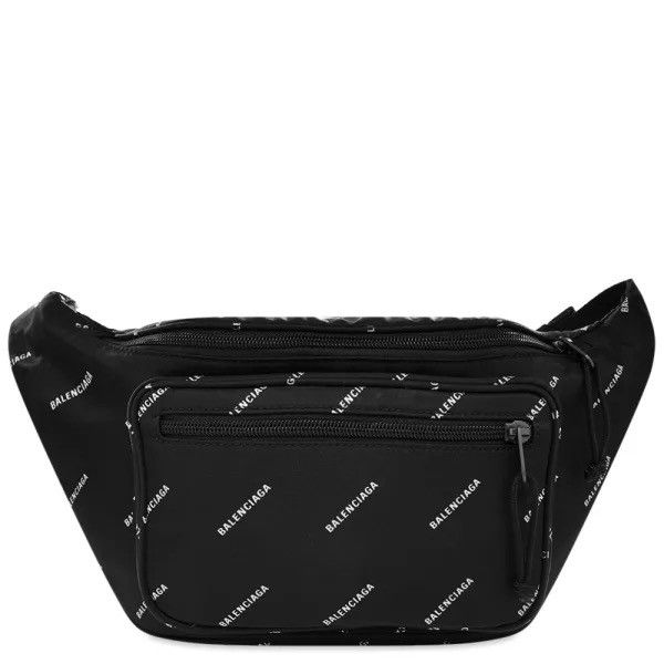 Balenciaga BALENCIAGA ALL OVER PRINT LOGO NYLON WAIST BAG Size ONE SIZE - 7 Thumbnail