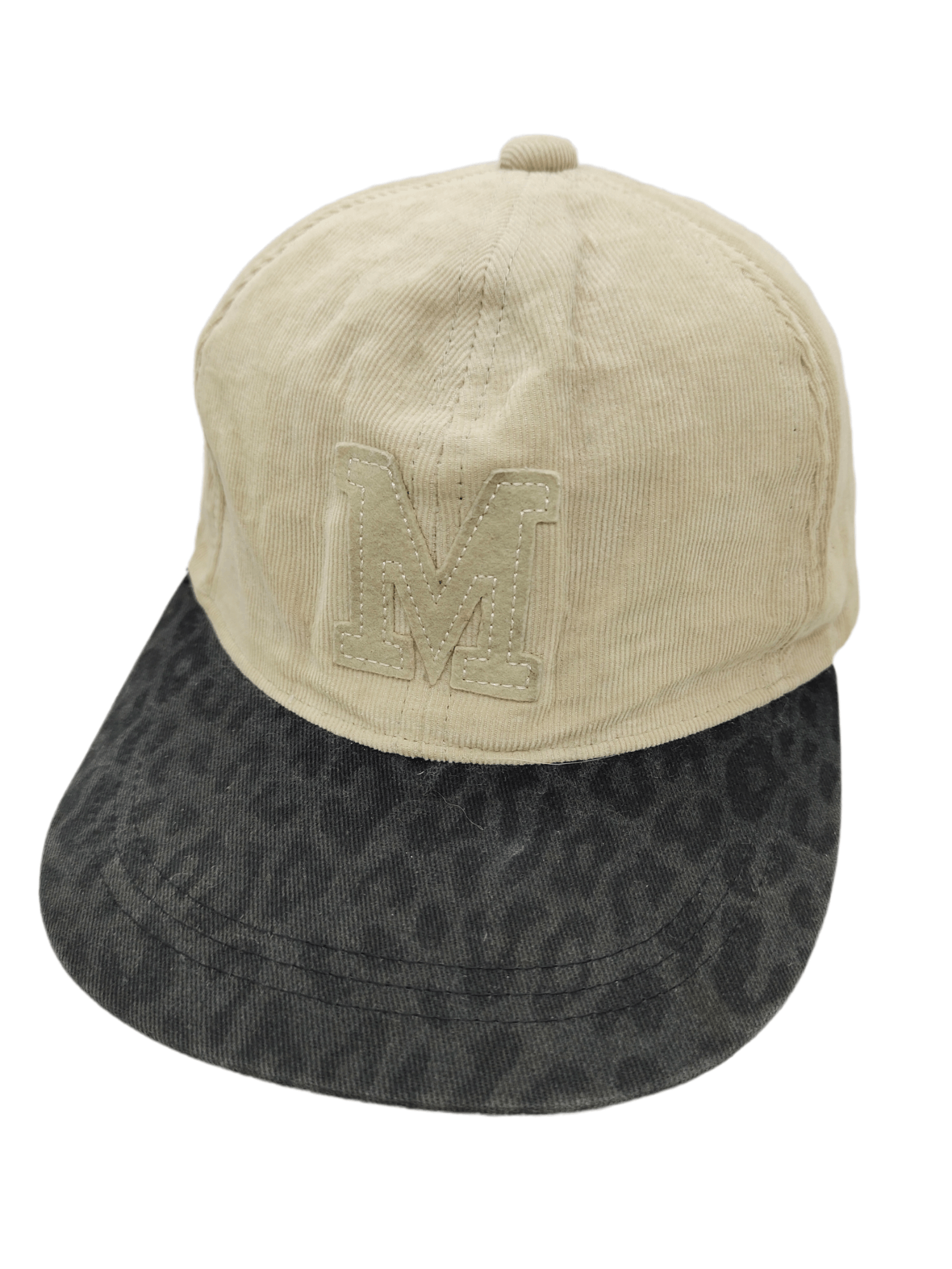 Japanese Brand M logo Lepsim Japan Cap Hat Leopard Brim Size ONE SIZE - 1 Thumbnail