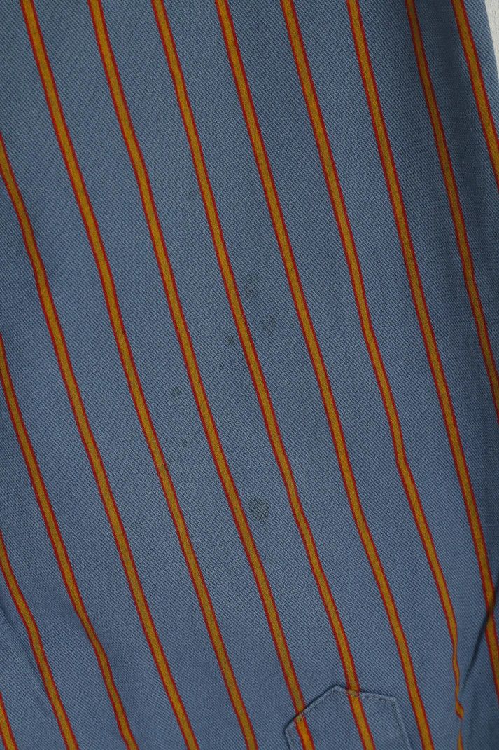 Puma Puma Men S Casual Shirt Blue Striped Vintage Sport 90s 6433 Size US S / EU 44-46 / 1 - 7 Thumbnail