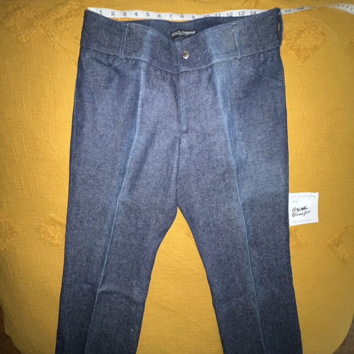 Dolce & Gabbana Dolce & Gabbana Hemp Pants. Size 48 Size 34" / US 12 / IT 48 - 1 Thumbnail