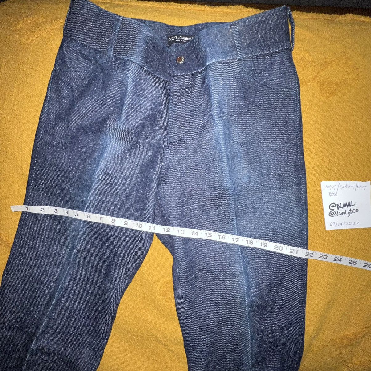 Dolce & Gabbana Dolce & Gabbana Hemp Pants. Size 48 Size 34" / US 12 / IT 48 - 5 Thumbnail