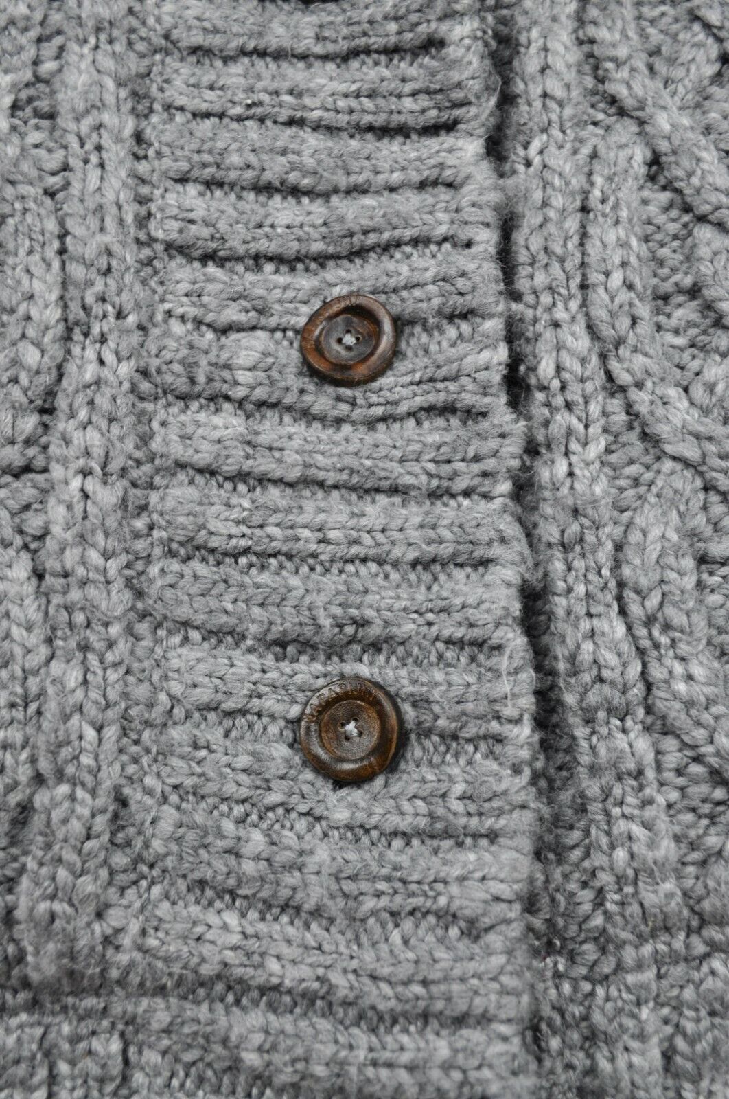 Napapijri Cardigan Women Sweater Button Jumper Jacket Cable Winter Size M / US 6-8 / IT 42-44 - 3 Thumbnail