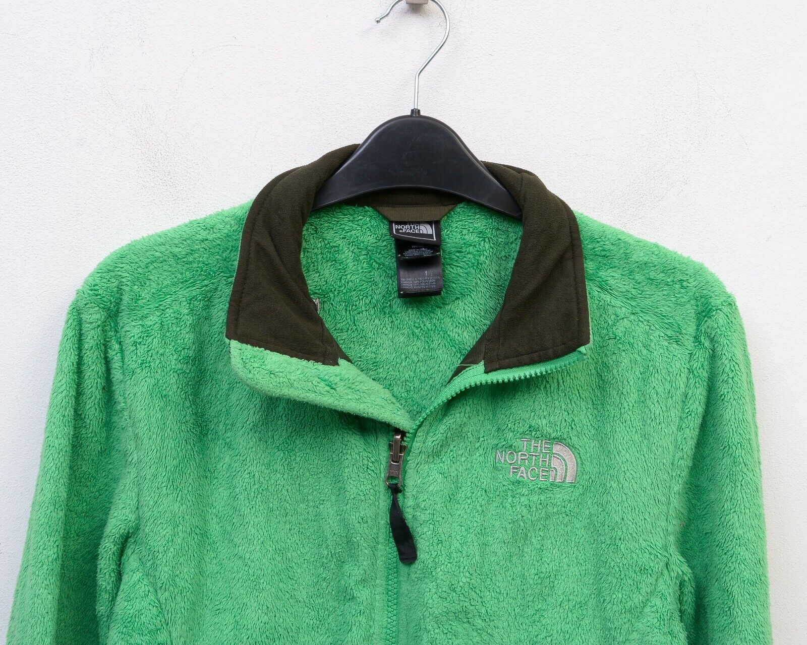 The North Face Zip Pile Fluffy Fleece Jumper Sweatshirt Sweater Jacket Size M / US 6-8 / IT 42-44 - 2 Thumbnail