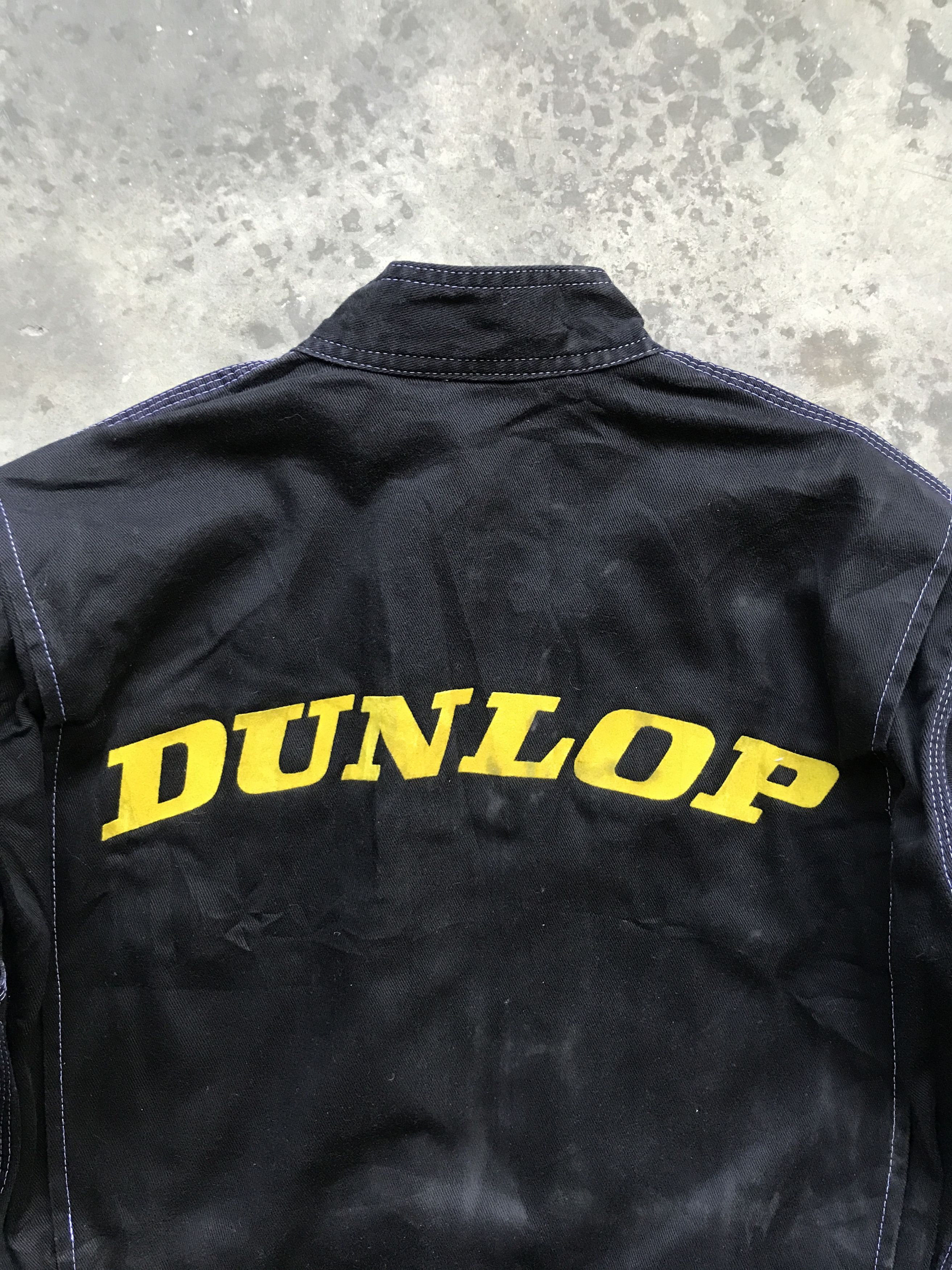 Japanese Brand CVA1 - DUNLOP Racing Circuit Issue Sturdy Coverall Size US 30 / EU 46 - 12 Thumbnail
