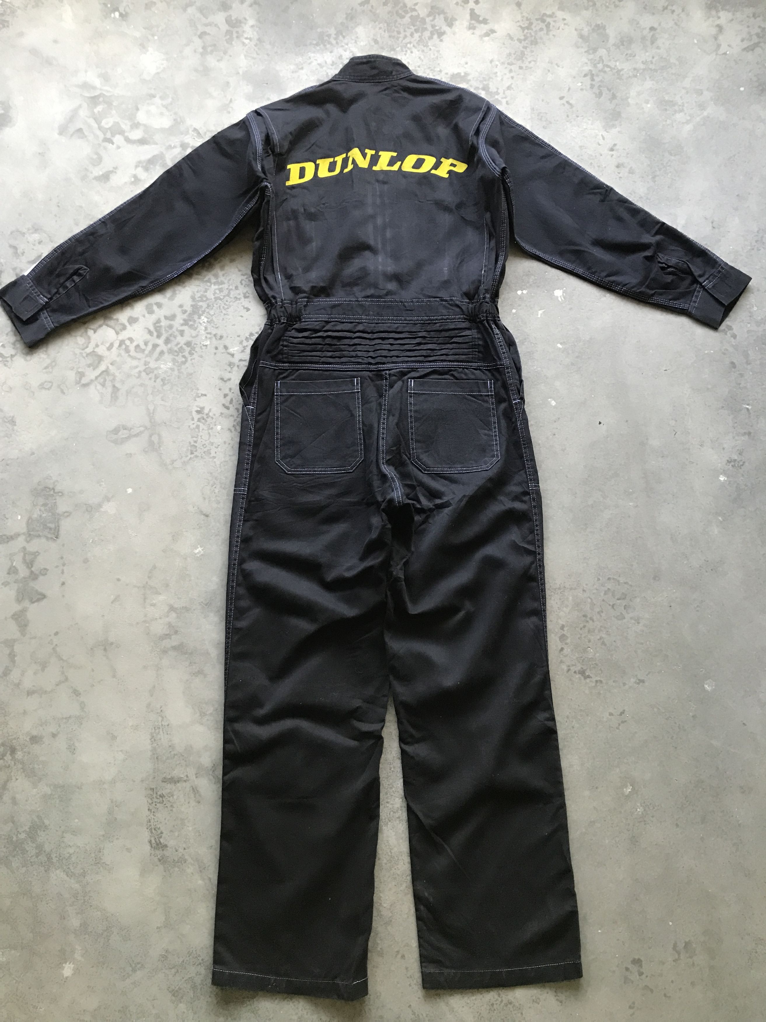 Japanese Brand CVA1 - DUNLOP Racing Circuit Issue Sturdy Coverall Size US 30 / EU 46 - 11 Thumbnail