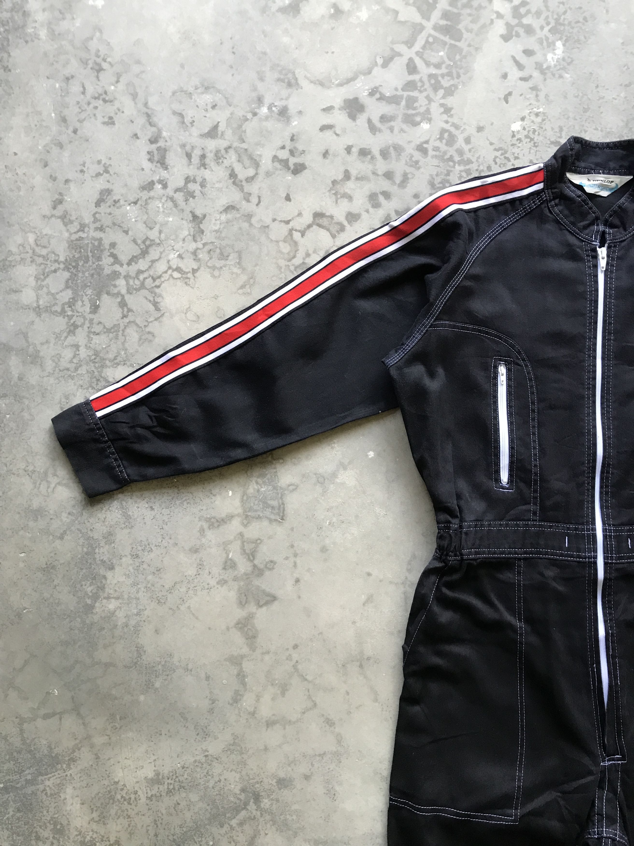 Japanese Brand CVA1 - DUNLOP Racing Circuit Issue Sturdy Coverall Size US 30 / EU 46 - 3 Thumbnail