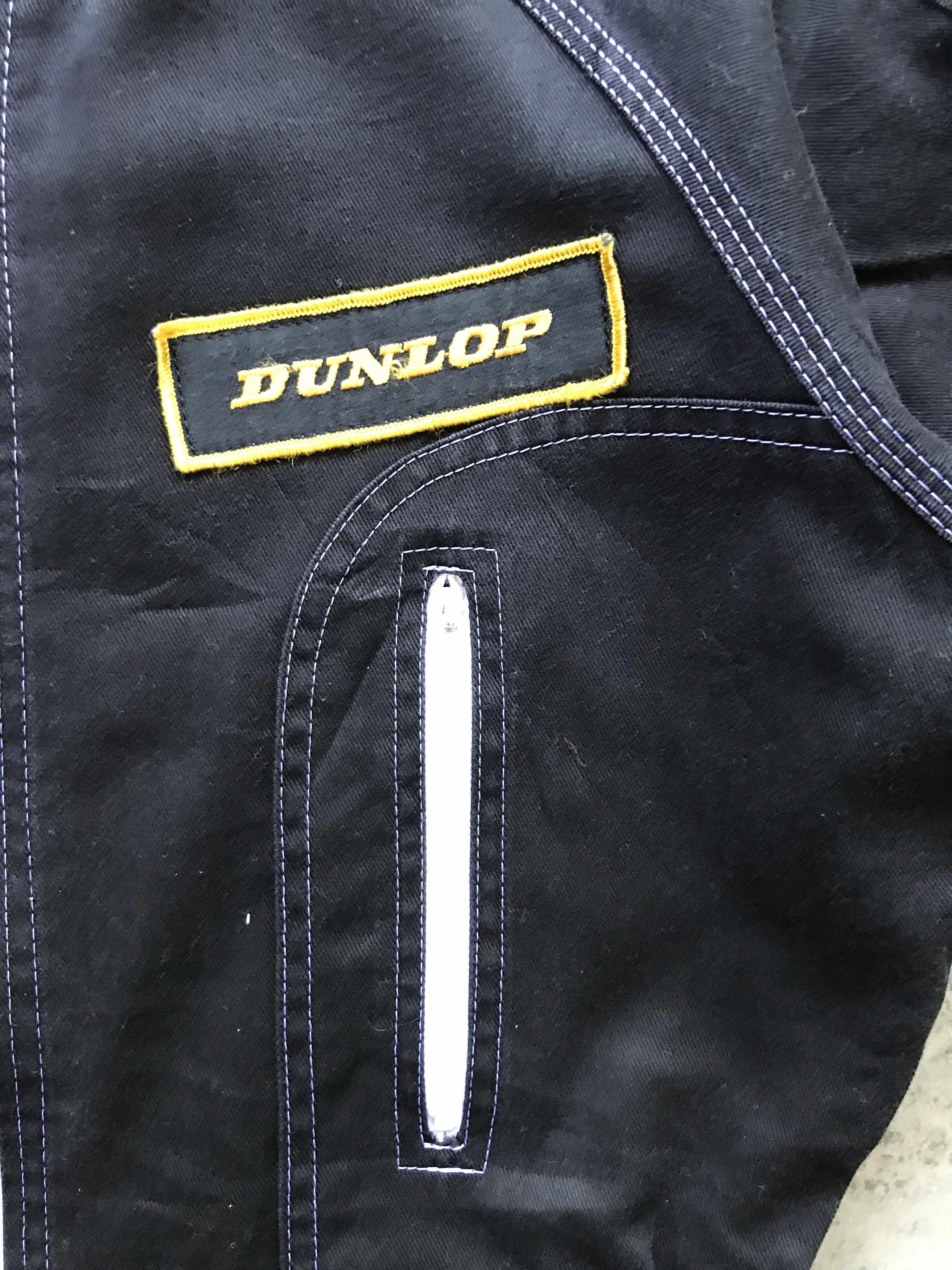 Japanese Brand CVA1 - DUNLOP Racing Circuit Issue Sturdy Coverall Size US 30 / EU 46 - 4 Thumbnail