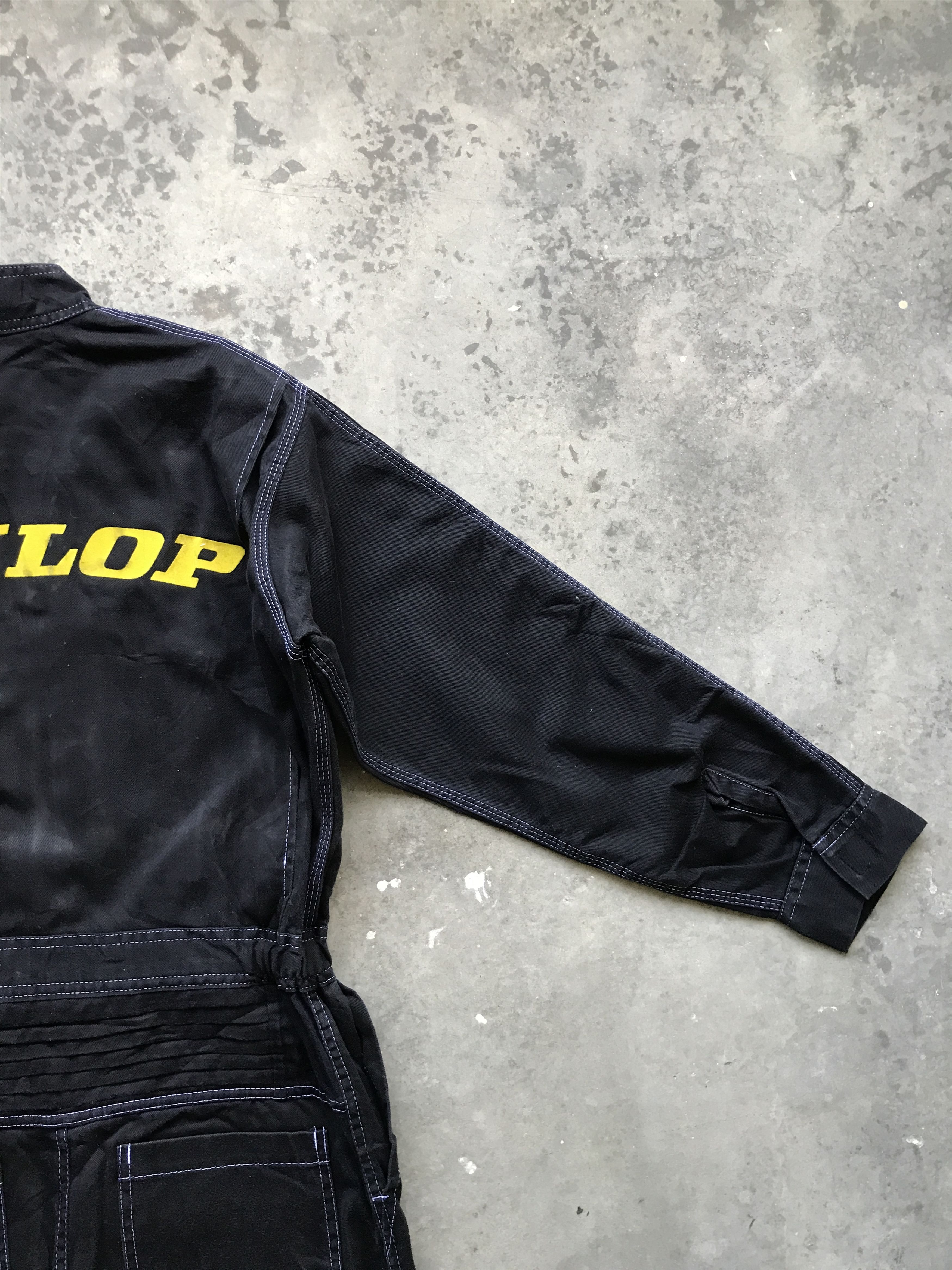 Japanese Brand CVA1 - DUNLOP Racing Circuit Issue Sturdy Coverall Size US 30 / EU 46 - 14 Thumbnail
