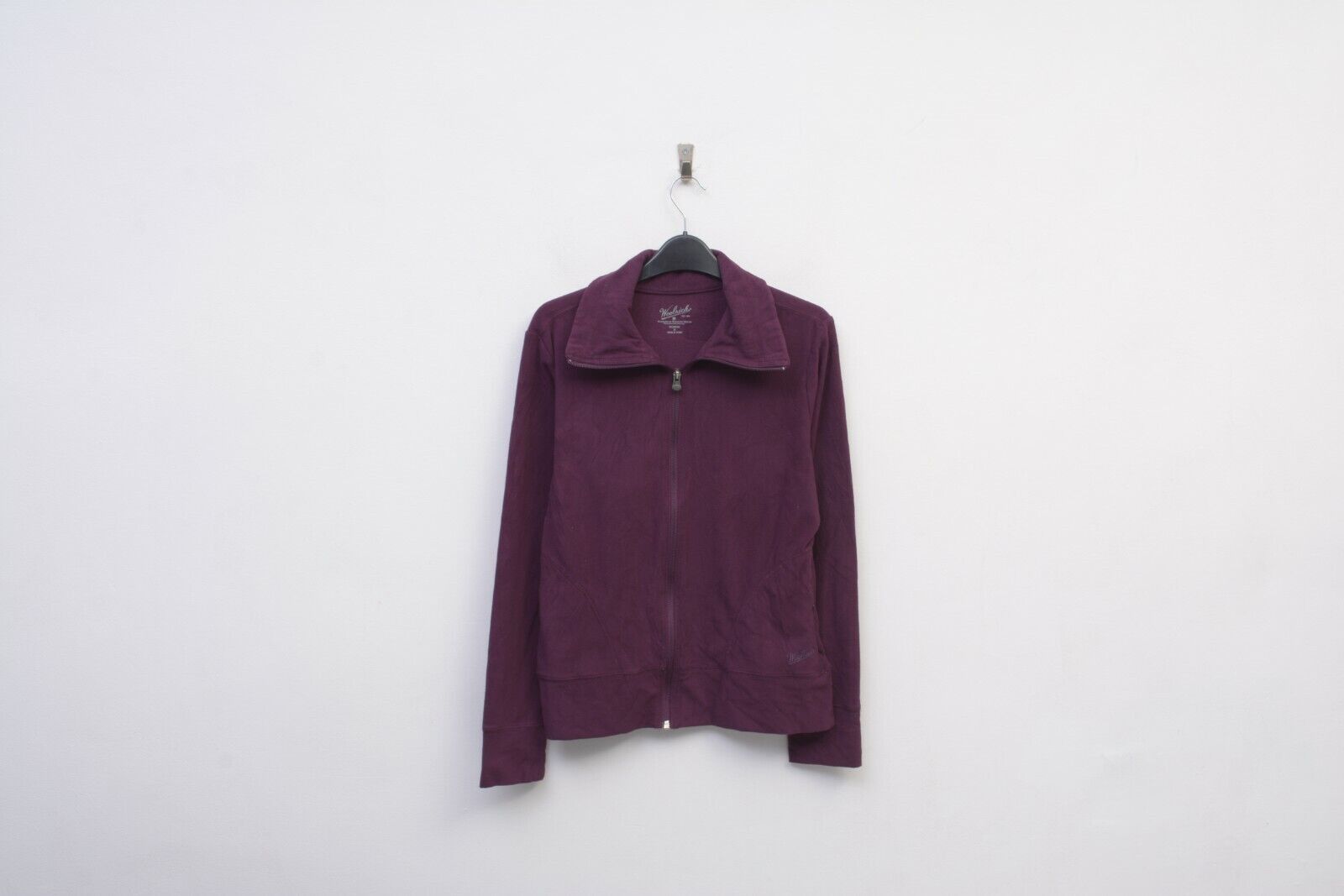 Vintage × Woolrich Woolen Mills Fleece Jacket EU 40 Sweatshirt Sweater Zip Jumper sweater Size M / US 6-8 / IT 42-44 - 1 Thumbnail