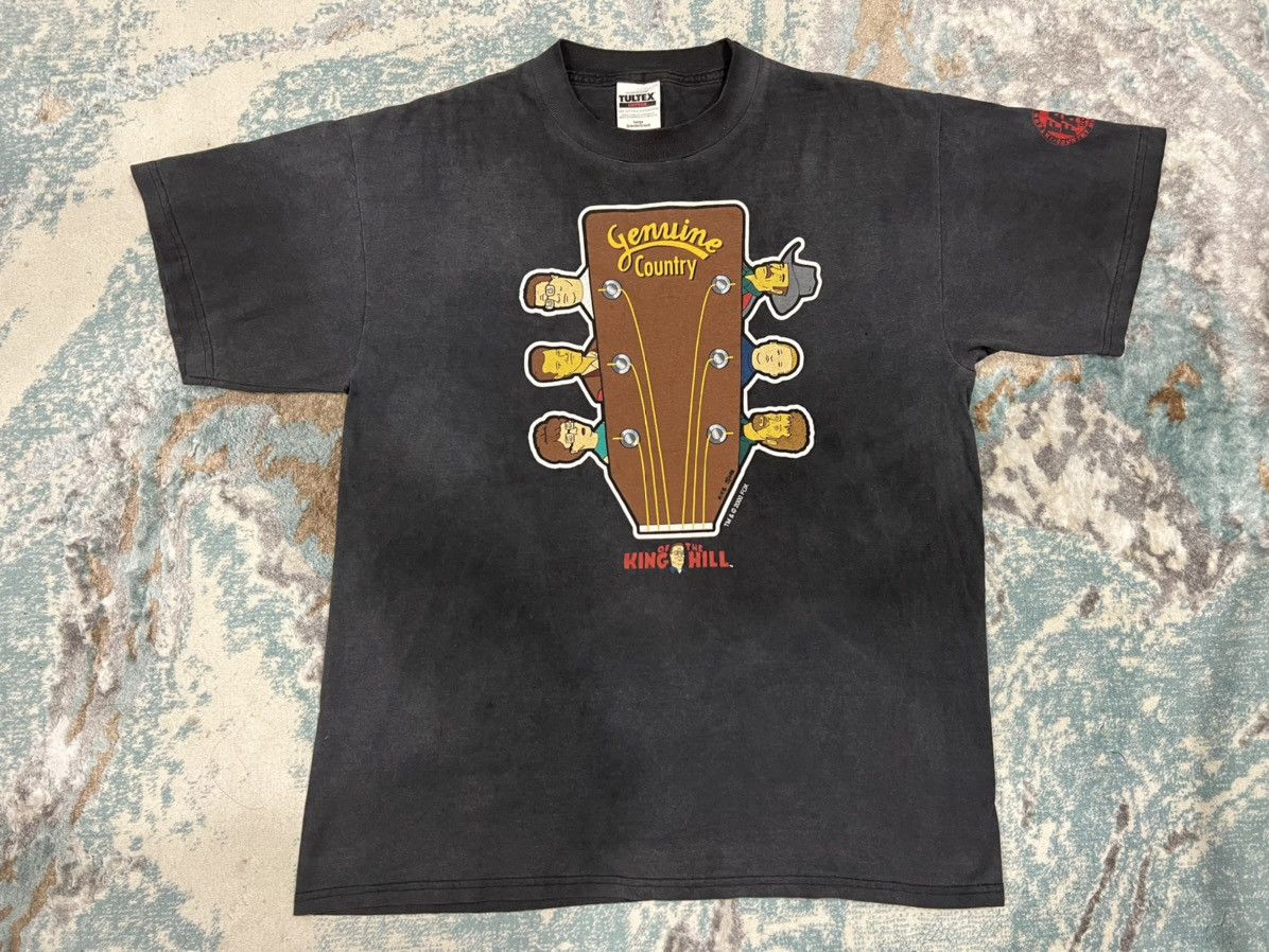 VINTAGE KING OF THE HILL MIKE JUDGE GENUINE COUNTRY T SHIRT