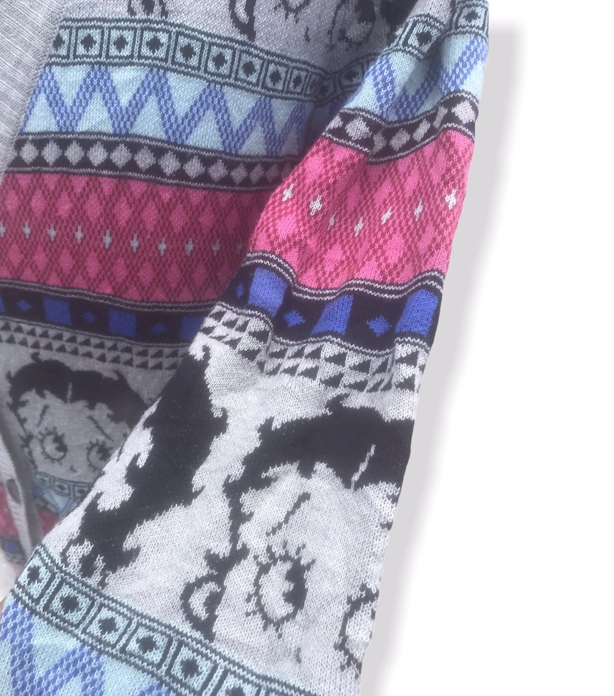 Cartoon Network × Vintage Vintage Betty Boop Fullprint Betty Head Cardigan Size L / US 10 / IT 46 - 7 Thumbnail