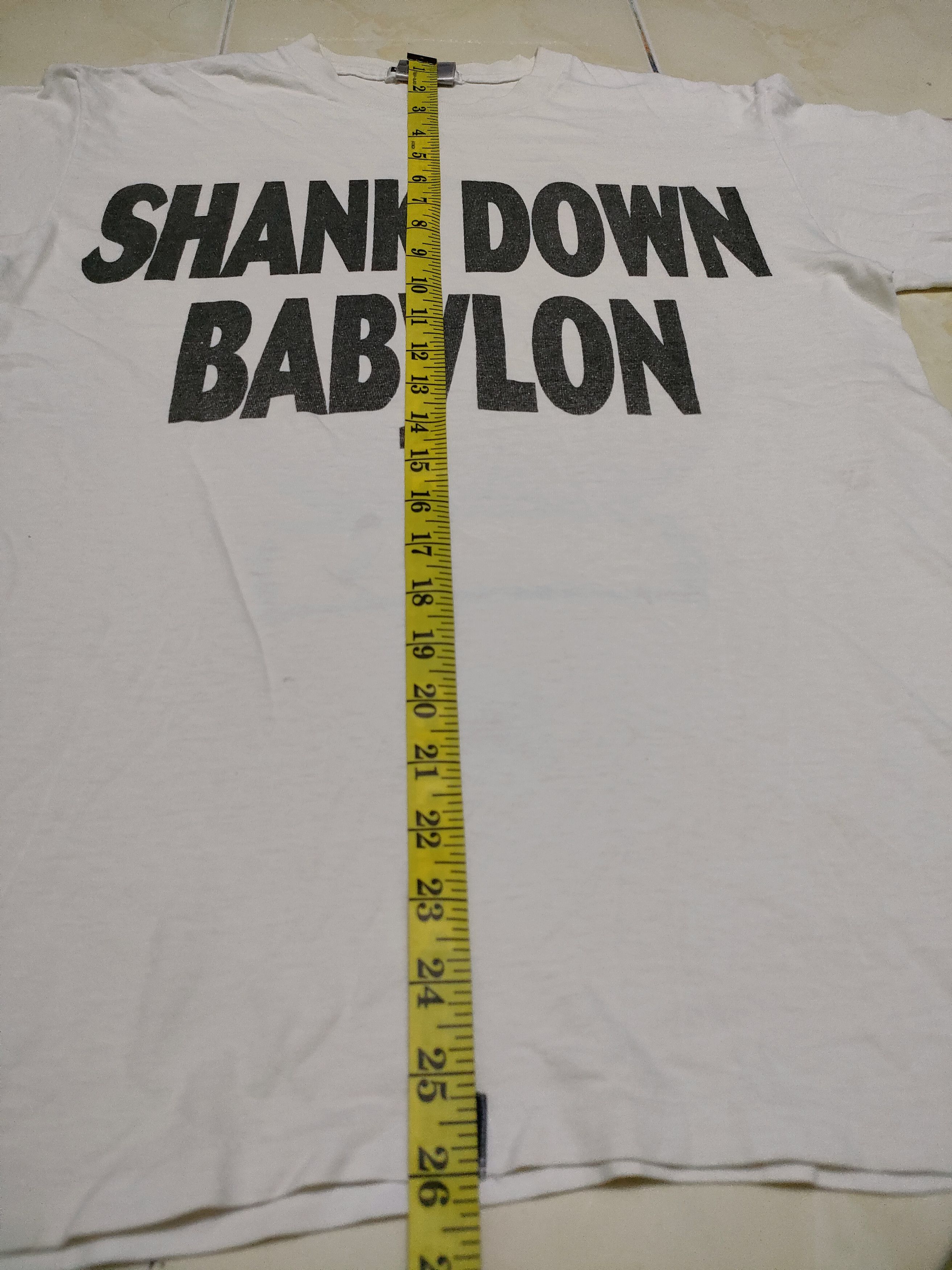 Vintage Vintage DOA Shank Down Babylon Streerware Punk Tee Size US M / EU 48-50 / 2 - 11 Thumbnail
