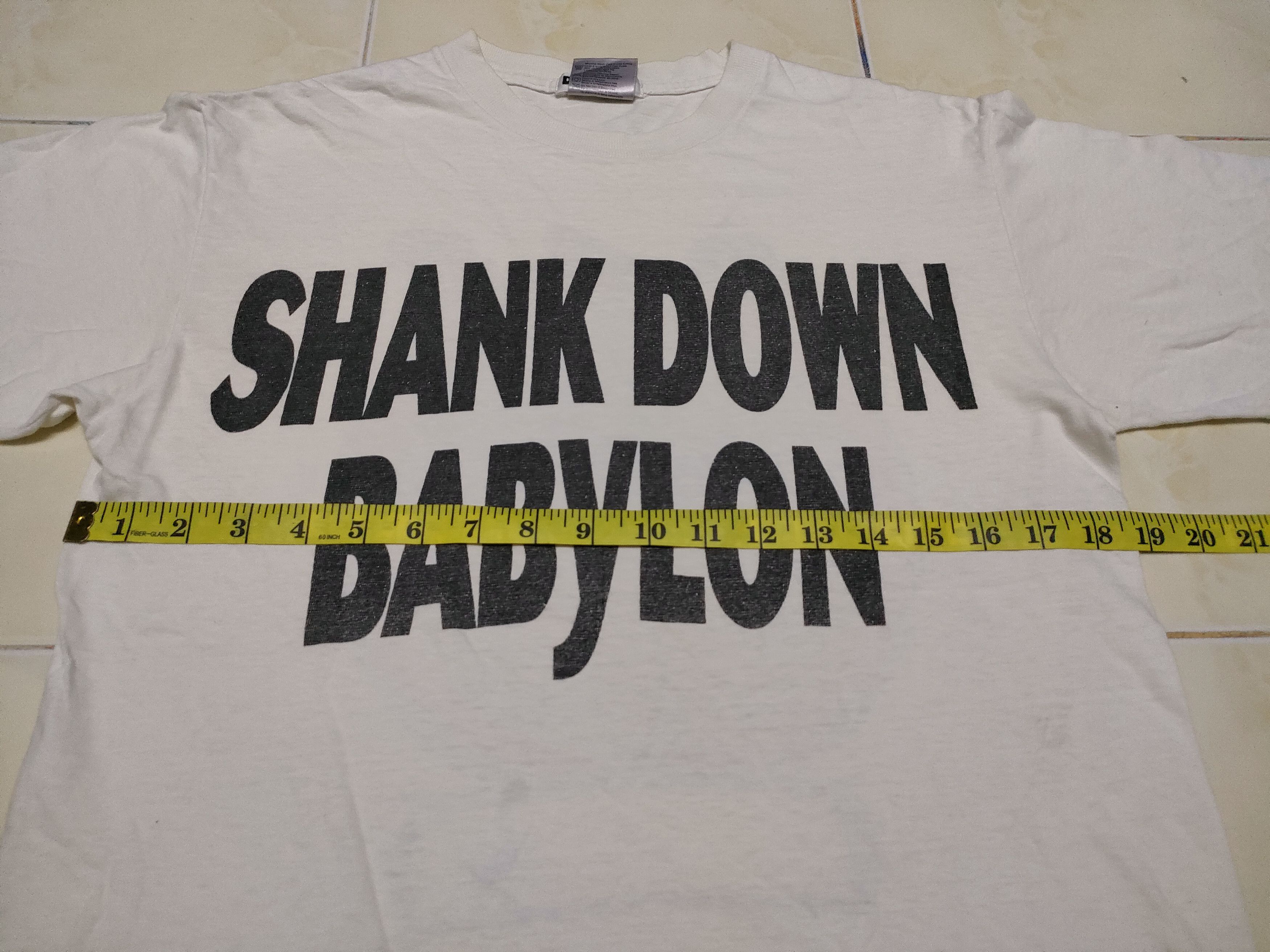 Vintage Vintage DOA Shank Down Babylon Streerware Punk Tee Size US M / EU 48-50 / 2 - 10 Thumbnail