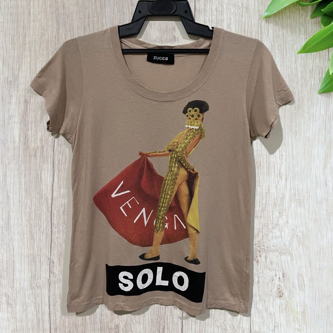 CABANE de ZUCCa Vintage 90s Issey Miyake Zucca El Matador Single Stitch Tee Size S / US 4 / IT 40 - 5 Thumbnail