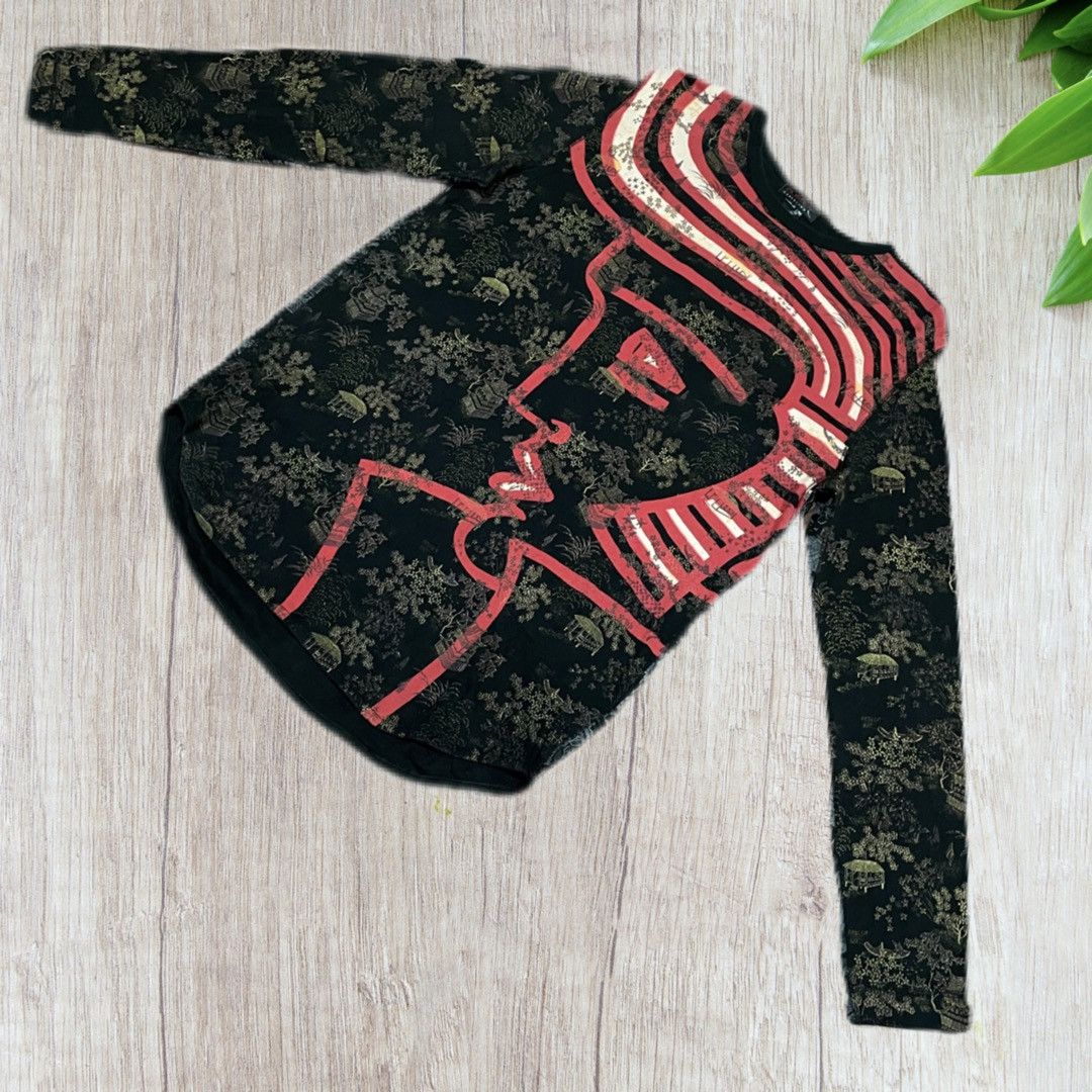 Custo Barcelona × Designer × Vintage Vintage Custo Barcelona Elvis x Dorchester Blue Tower Tee Size M / US 6-8 / IT 42-44 - 5 Thumbnail