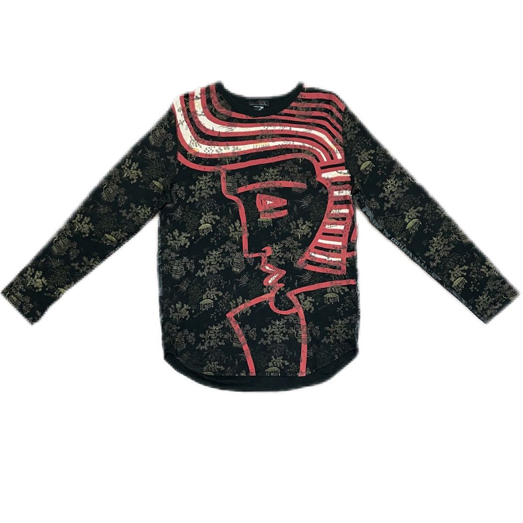 Custo Barcelona × Designer × Vintage Vintage Custo Barcelona Elvis x Dorchester Blue Tower Tee Size M / US 6-8 / IT 42-44 - 9 Thumbnail