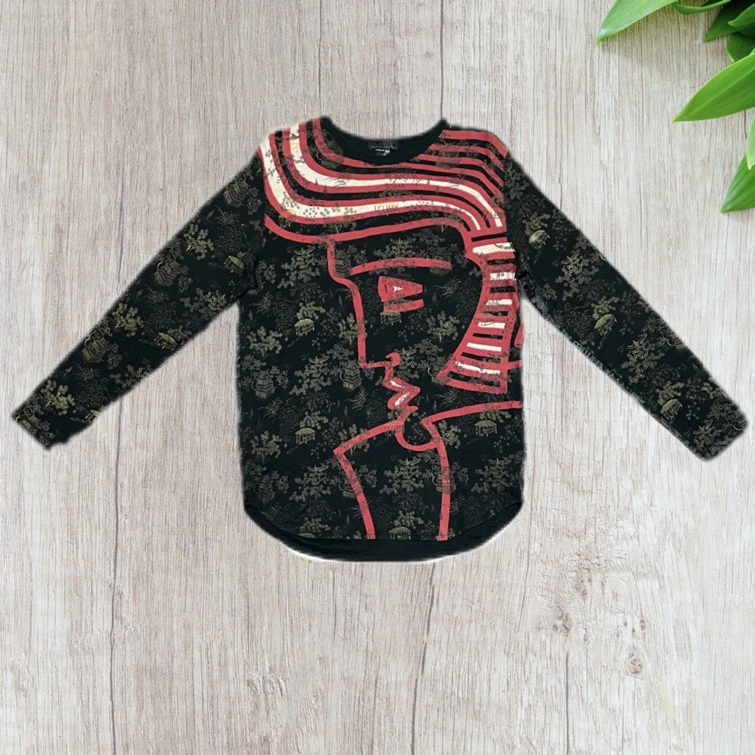 Custo Barcelona × Designer × Vintage Vintage Custo Barcelona Elvis x Dorchester Blue Tower Tee Size M / US 6-8 / IT 42-44 - 11 Thumbnail