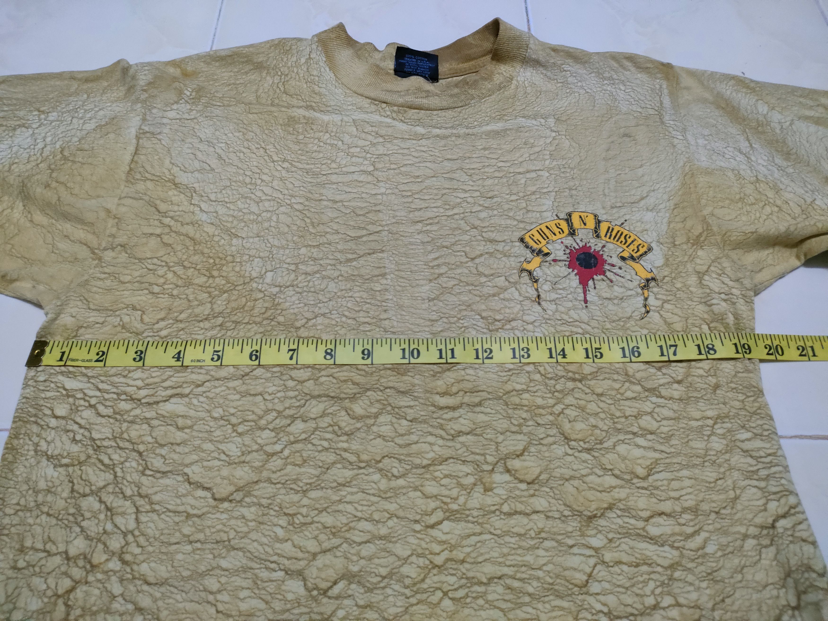 Band Tees × Guns N' Roses × Vintage Rare Vintage Guns and Roses Music Rock Band Tee Size US L / EU 52-54 / 3 - 8 Thumbnail