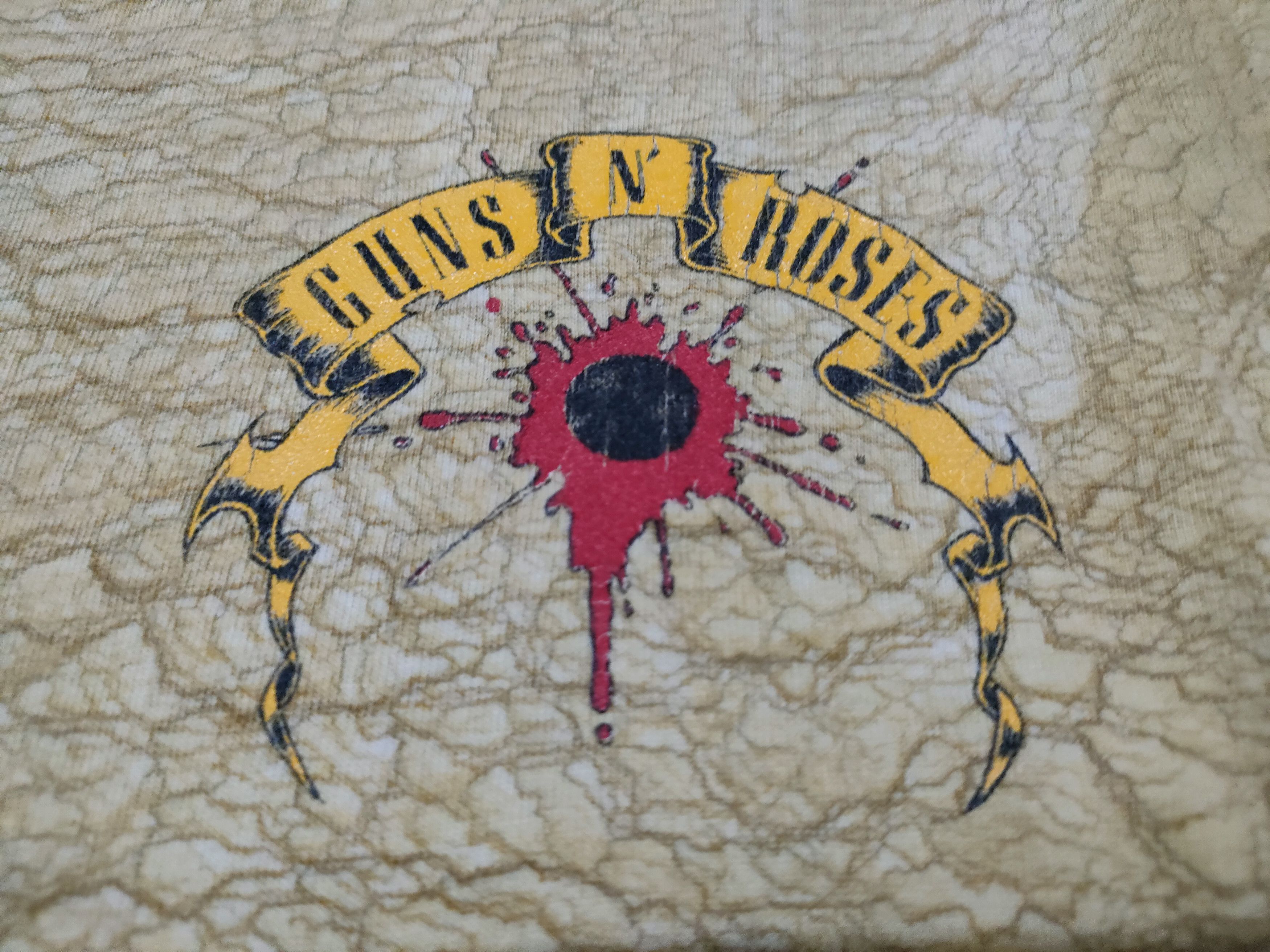 Band Tees × Guns N' Roses × Vintage Rare Vintage Guns and Roses Music Rock Band Tee Size US L / EU 52-54 / 3 - 6 Thumbnail