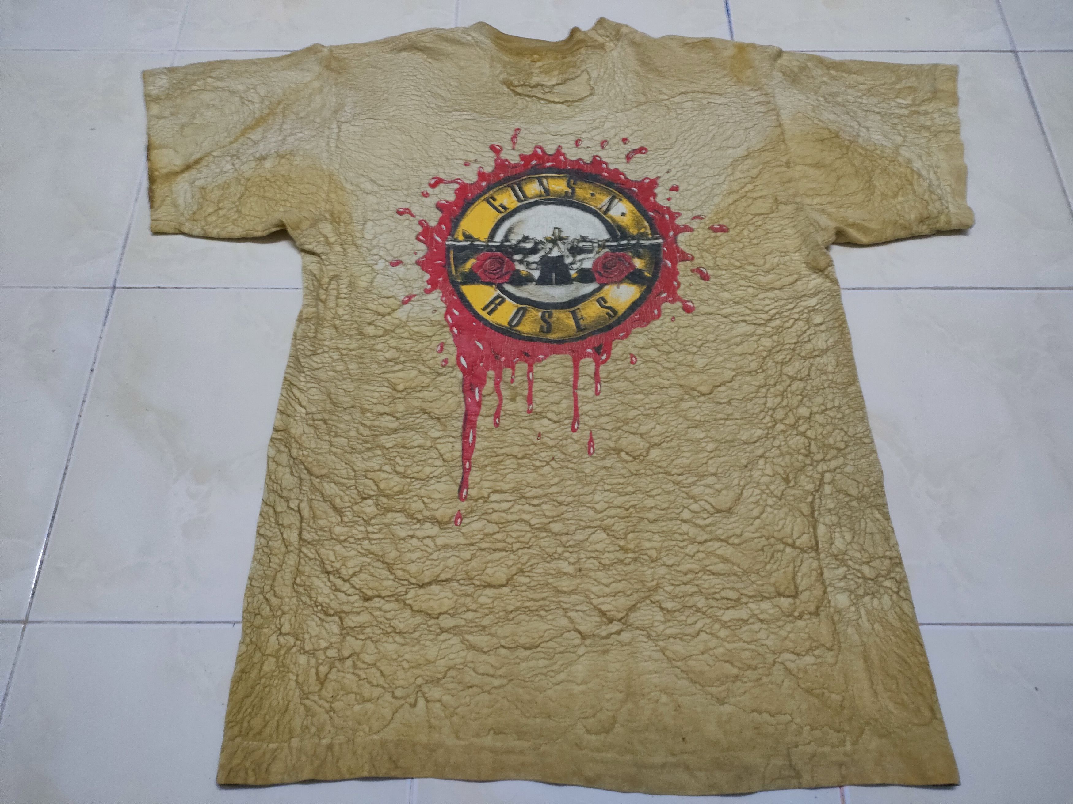 Band Tees × Guns N' Roses × Vintage Rare Vintage Guns and Roses Music Rock Band Tee Size US L / EU 52-54 / 3 - 4 Thumbnail