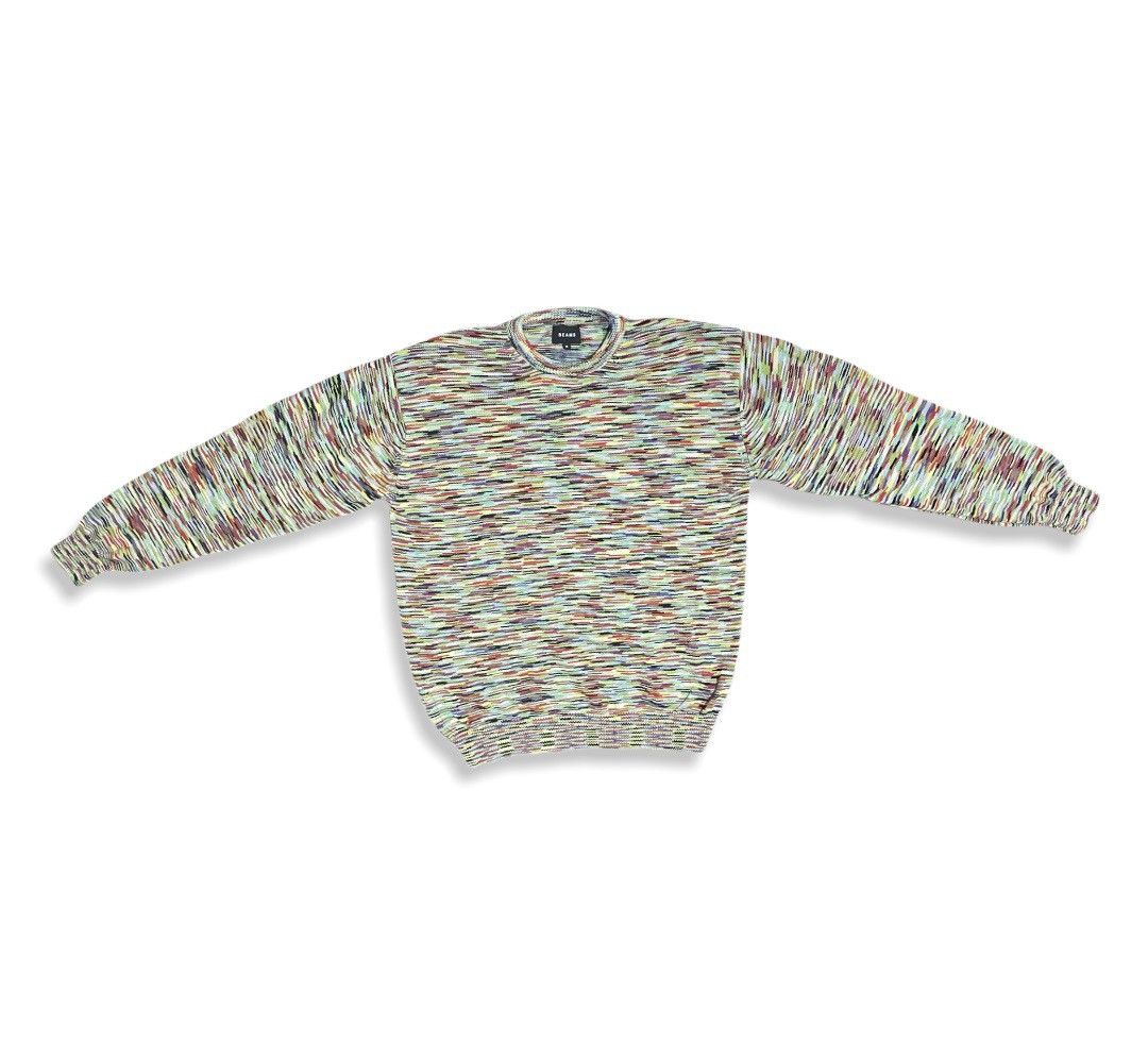 Beams Plus × Designer × Japanese Brand Beams Psychedelic Multicoloured Knitwear Size US M / EU 48-50 / 2 - 6 Thumbnail