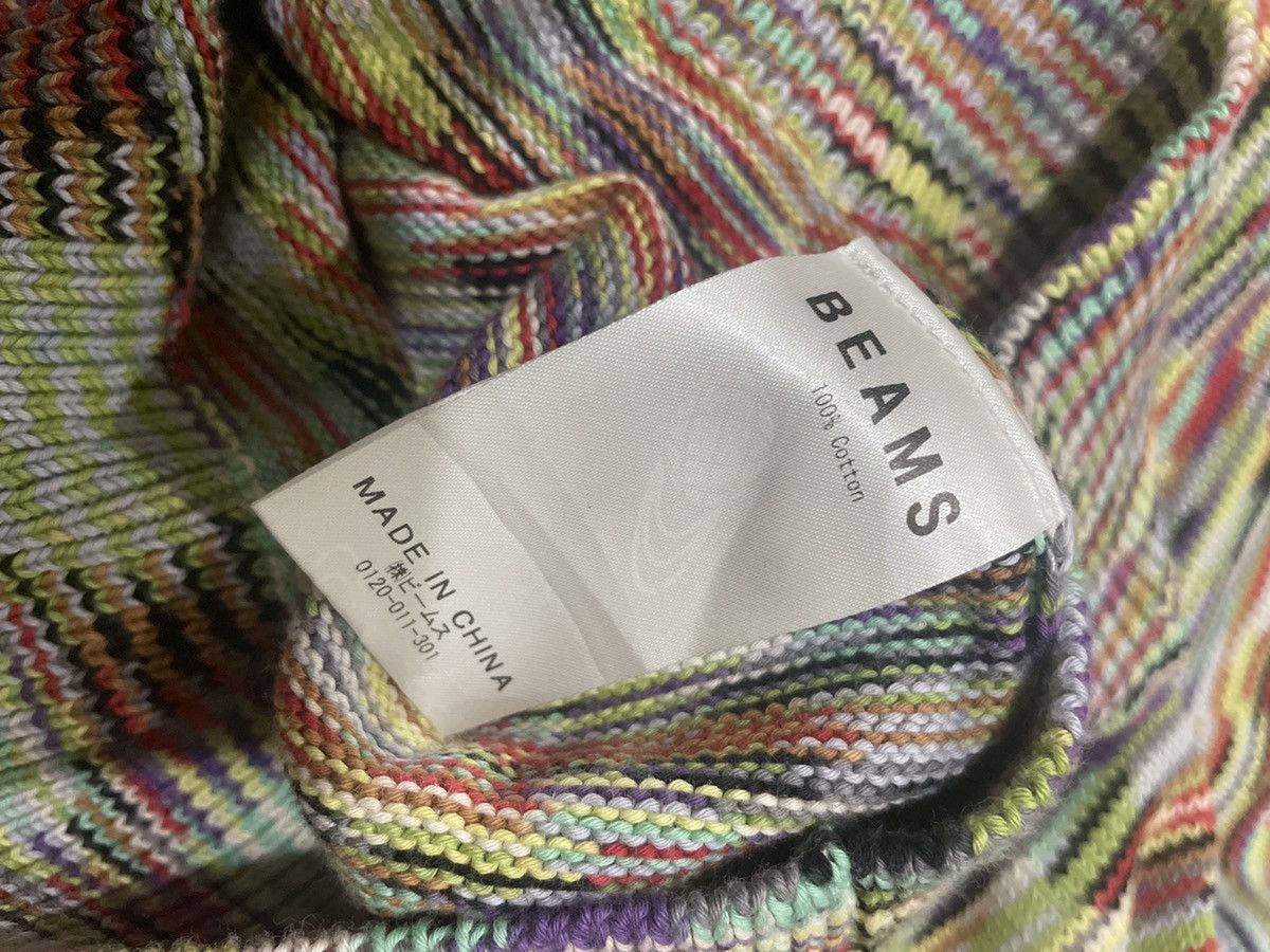 Beams Plus × Designer × Japanese Brand Beams Psychedelic Multicoloured Knitwear Size US M / EU 48-50 / 2 - 9 Thumbnail