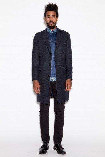 Our Legacy Classic coat navy jacquard wool 46 | Grailed Our Legacy Classic coat navy jacquard wool 46 | Grailed