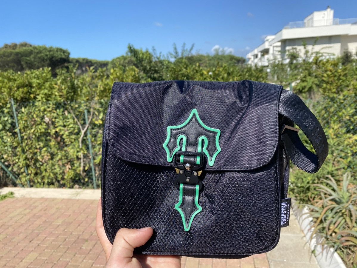 Trapstar London Trapstar Cross Body Iron T Bag Black Green Grailed