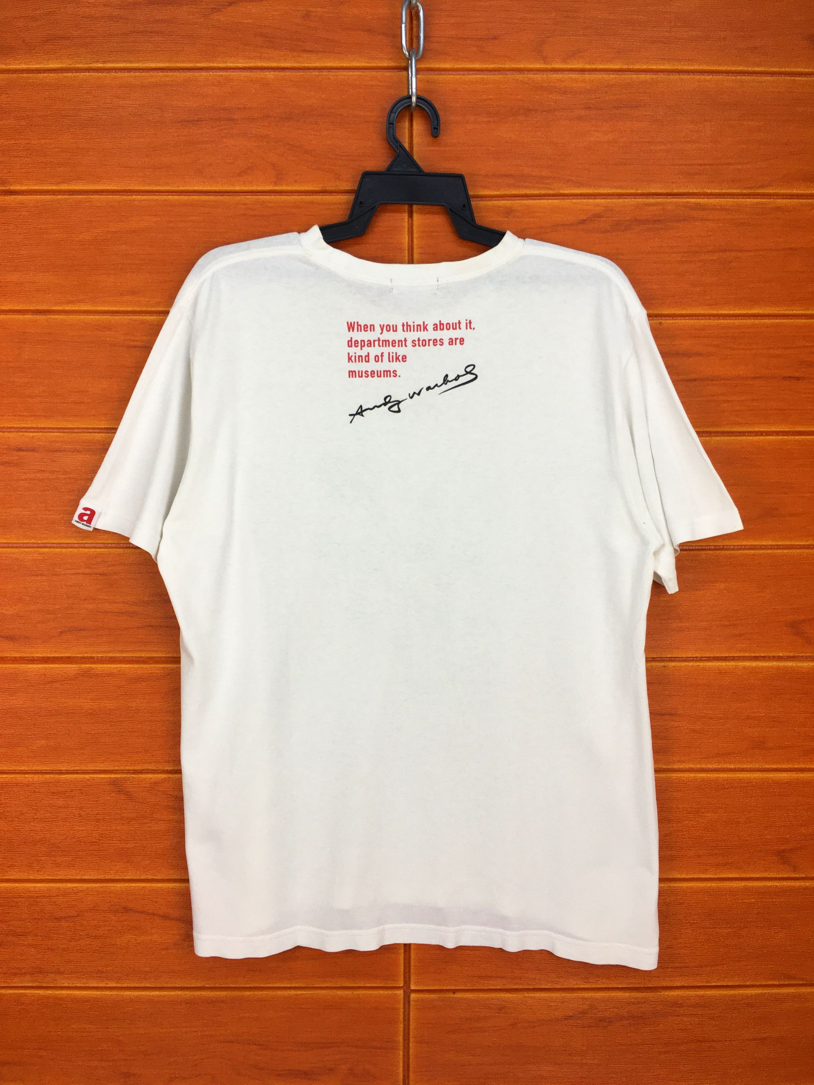 Andy Warhol Vintage ANDY WARHOL Dollar Logo Pop Art Shirt Size US L / EU 52-54 / 3 - 5 Thumbnail
