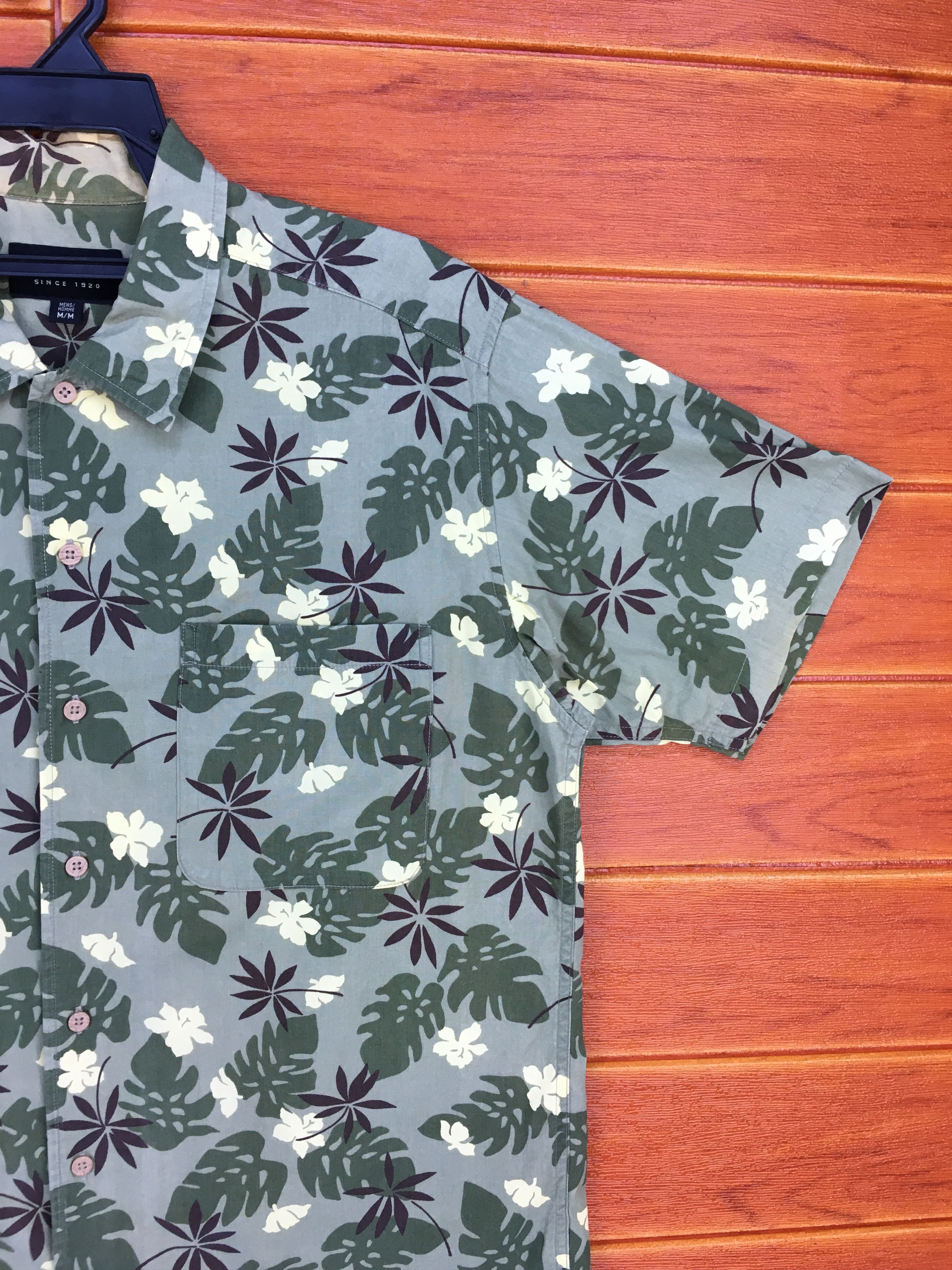 Eddie Bauer Vintage EDDIE BAUER Hawaiian Shirt Size US M / EU 48-50 / 2 - 5 Thumbnail