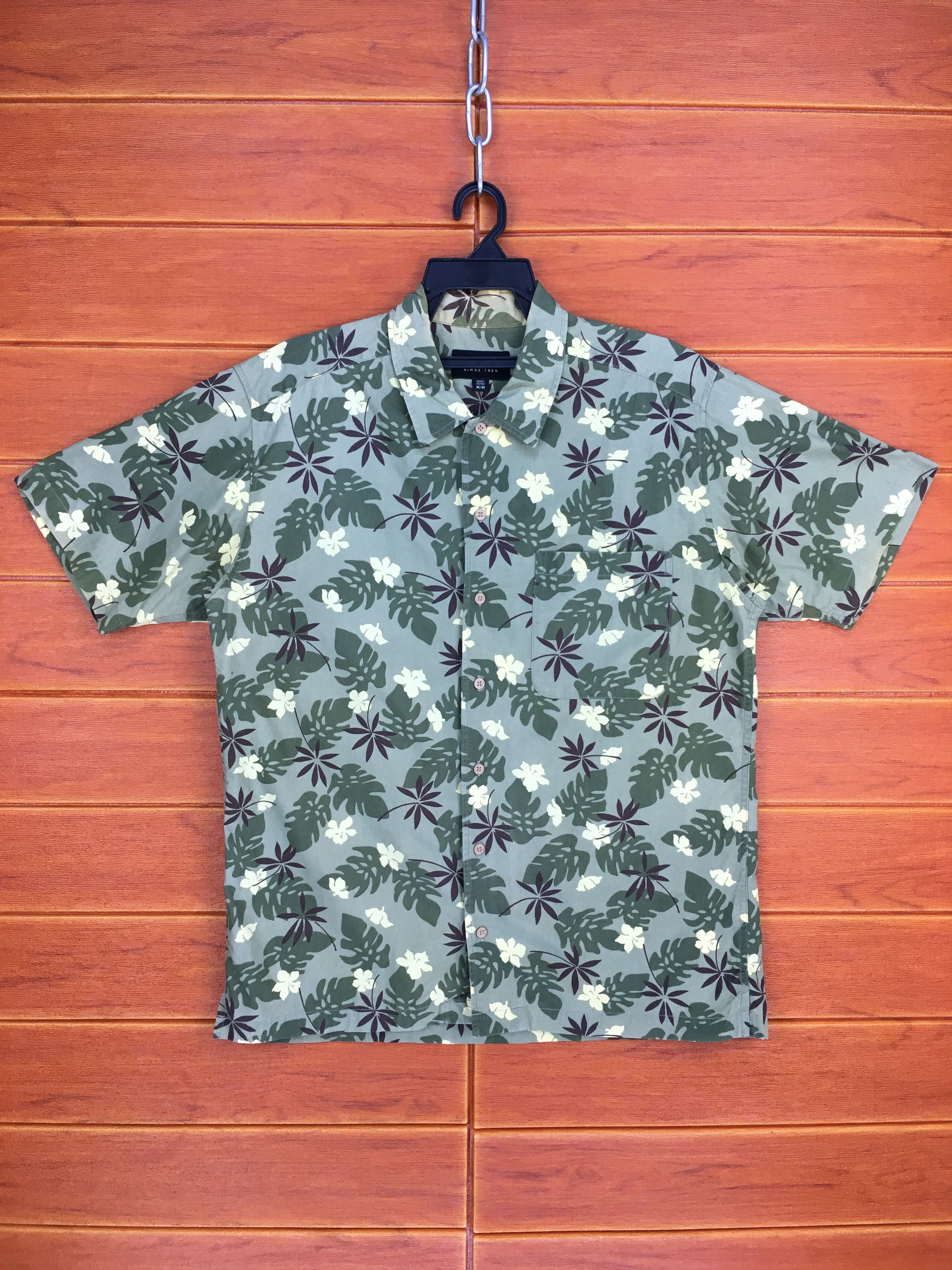 Eddie Bauer Vintage EDDIE BAUER Hawaiian Shirt Size US M / EU 48-50 / 2 - 1 Thumbnail