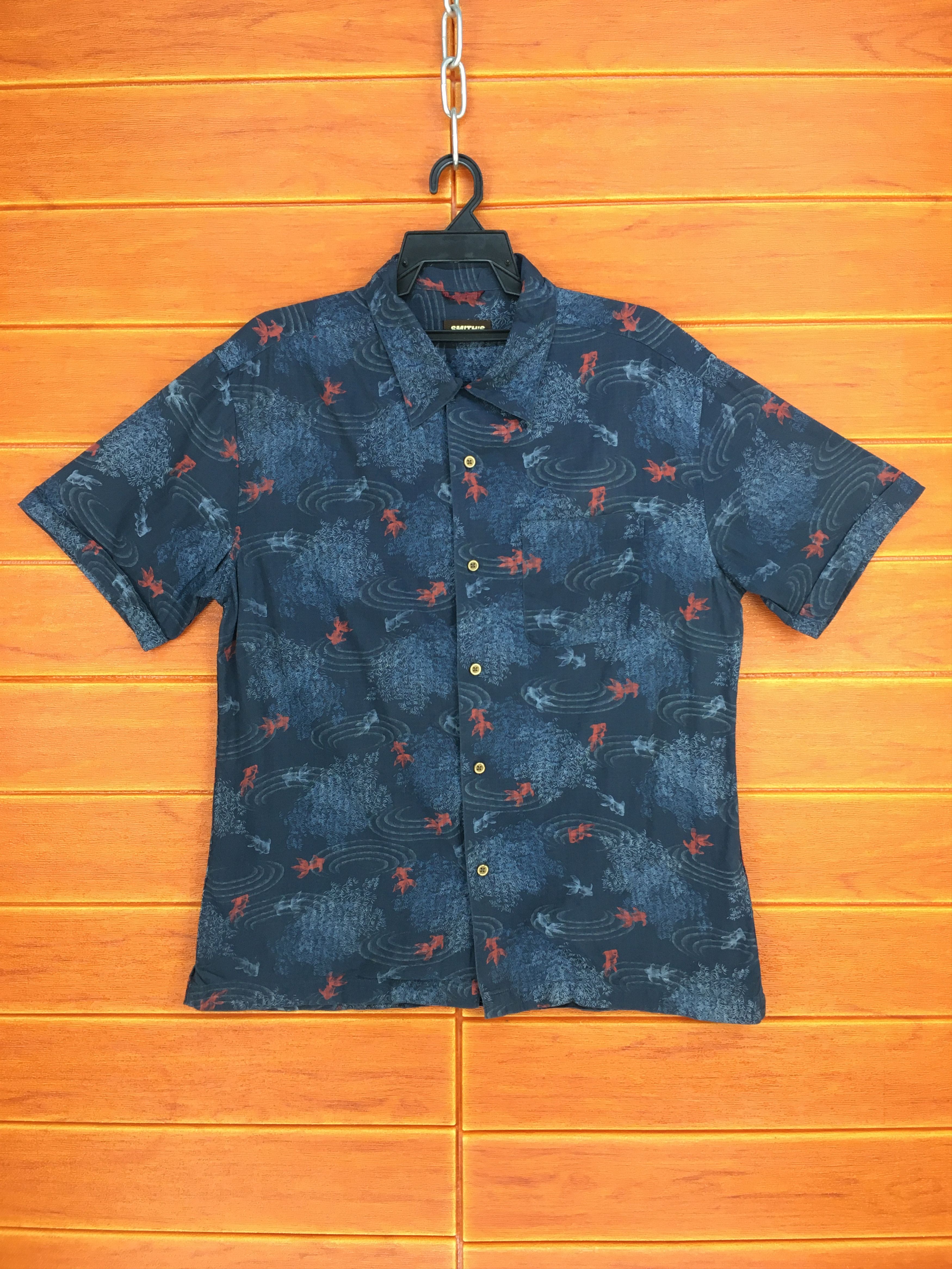 Hysteric Glamour Japanese Hawaiian SMITHS Gold Fish Bamboo Shirt Size US M / EU 48-50 / 2 - 1 Thumbnail
