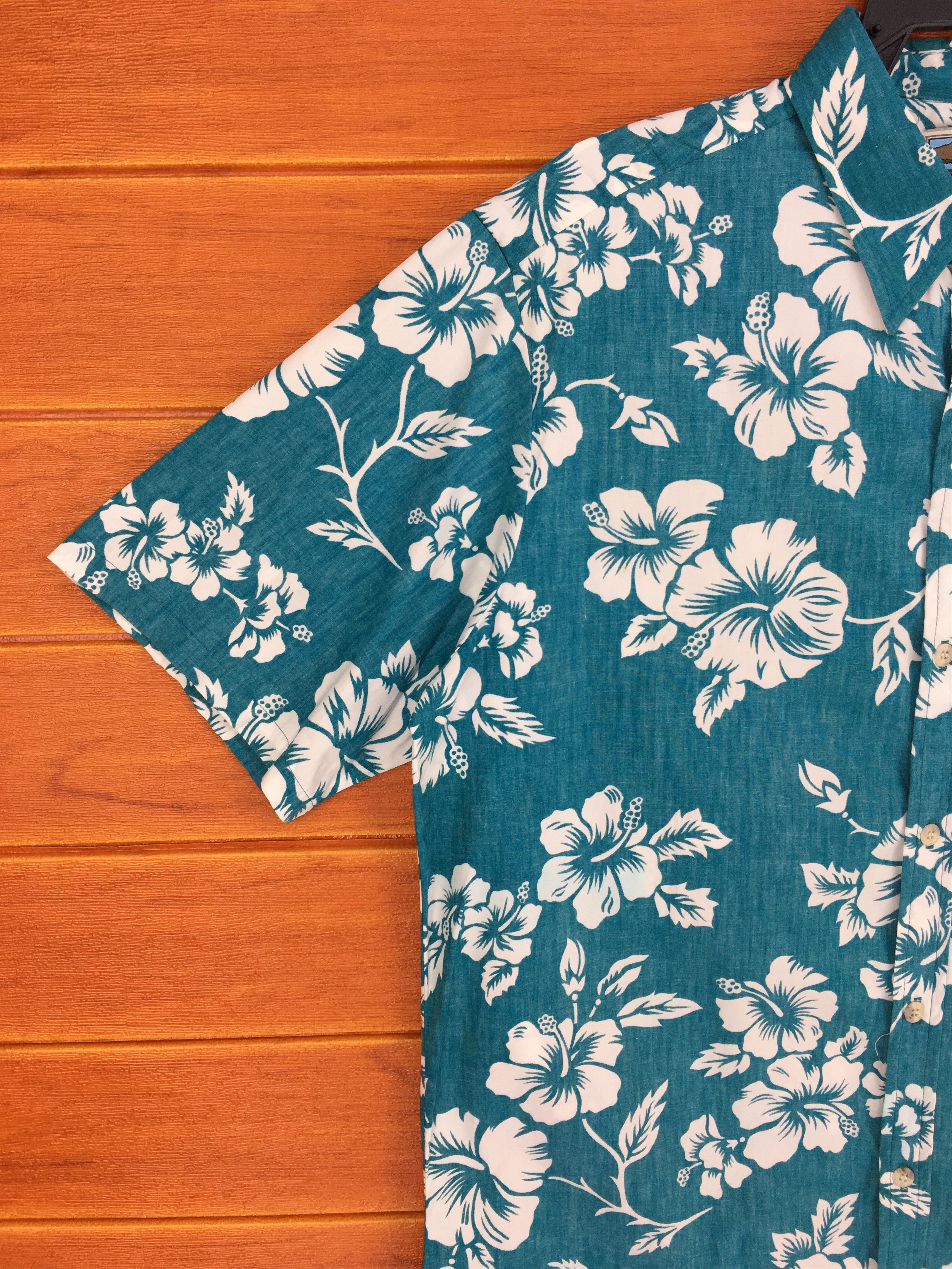 Vintage Vintage COOKE STREET Hibiscus Reverse Print Hawaiian Shirt Size US L / EU 52-54 / 3 - 2 Thumbnail