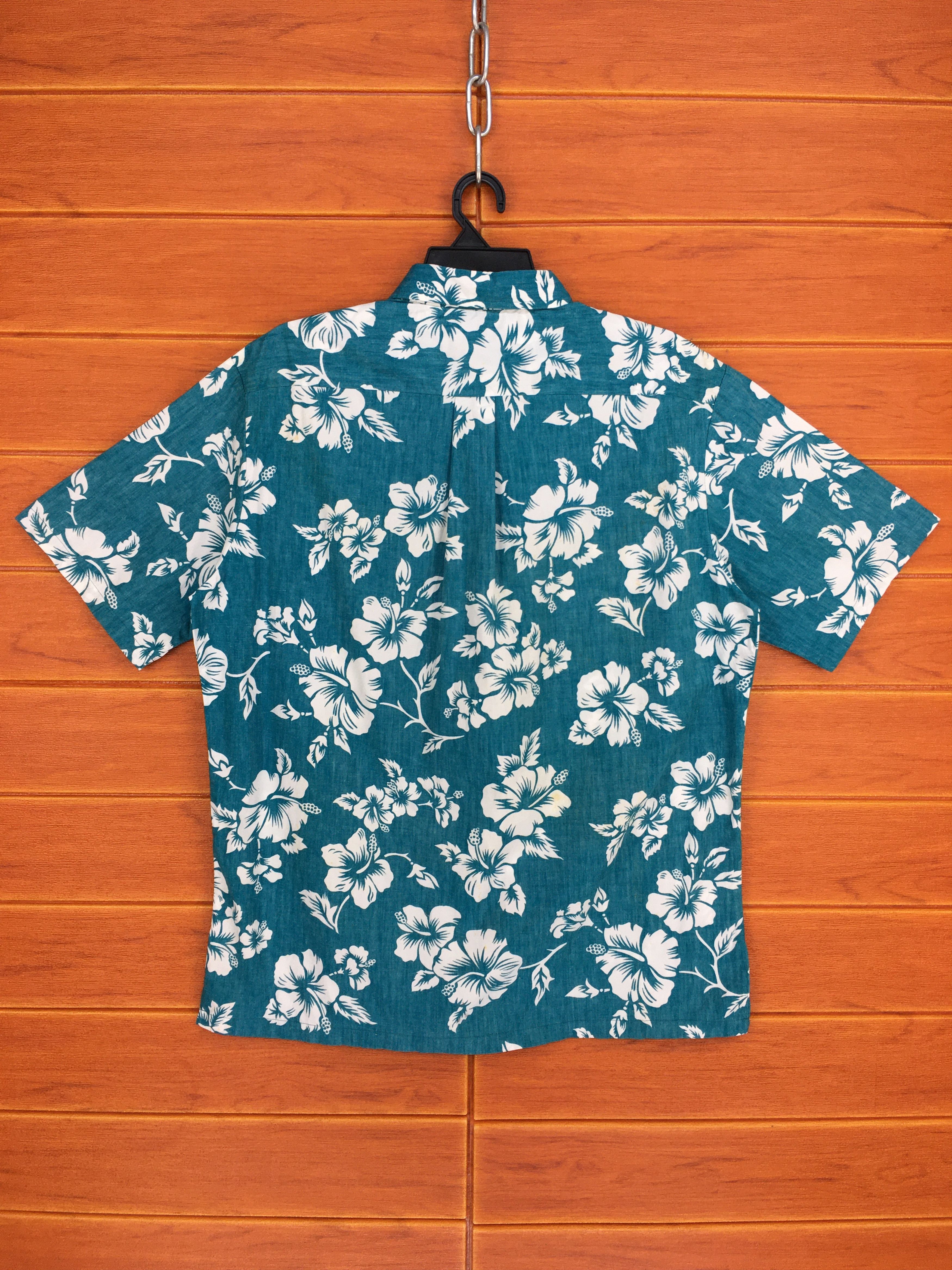 Vintage Vintage COOKE STREET Hibiscus Reverse Print Hawaiian Shirt Size US L / EU 52-54 / 3 - 8 Thumbnail